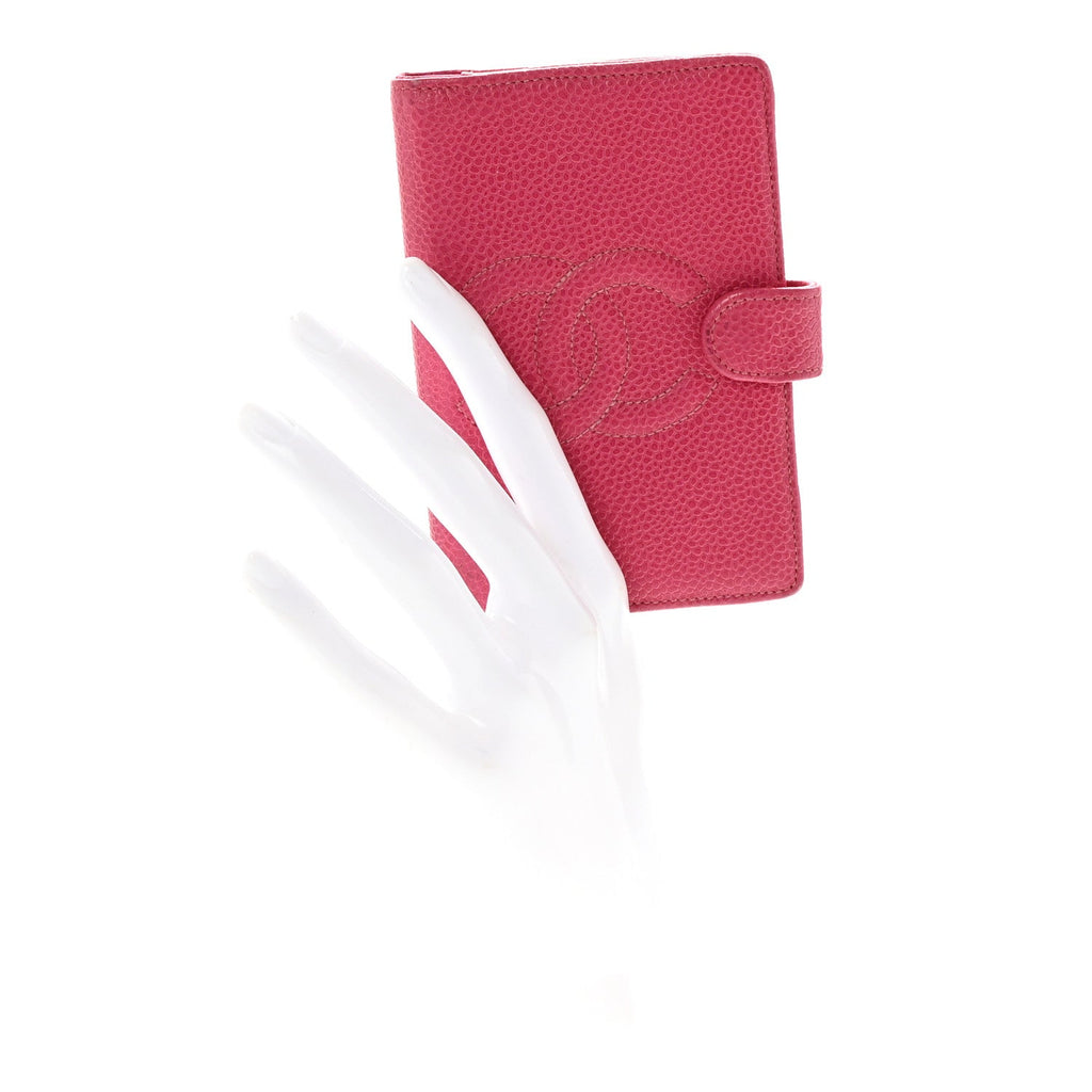 Caviar Timeless CC Ring Agenda Planner Pink