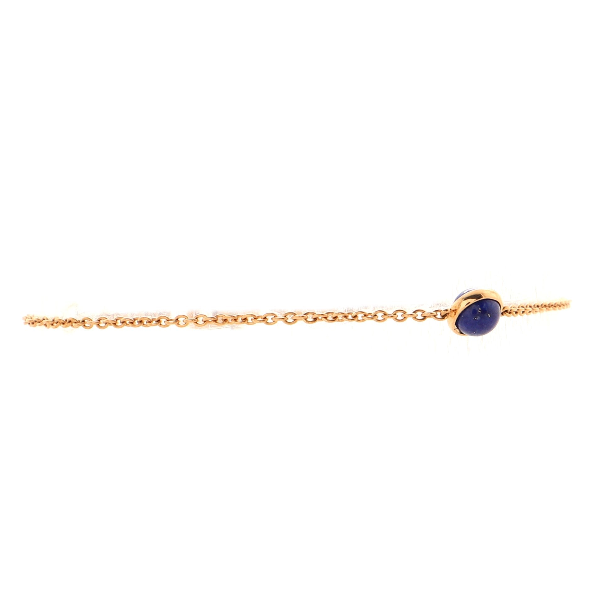Possession Bracelet 18K Rose Gold with Lapis Lazuli