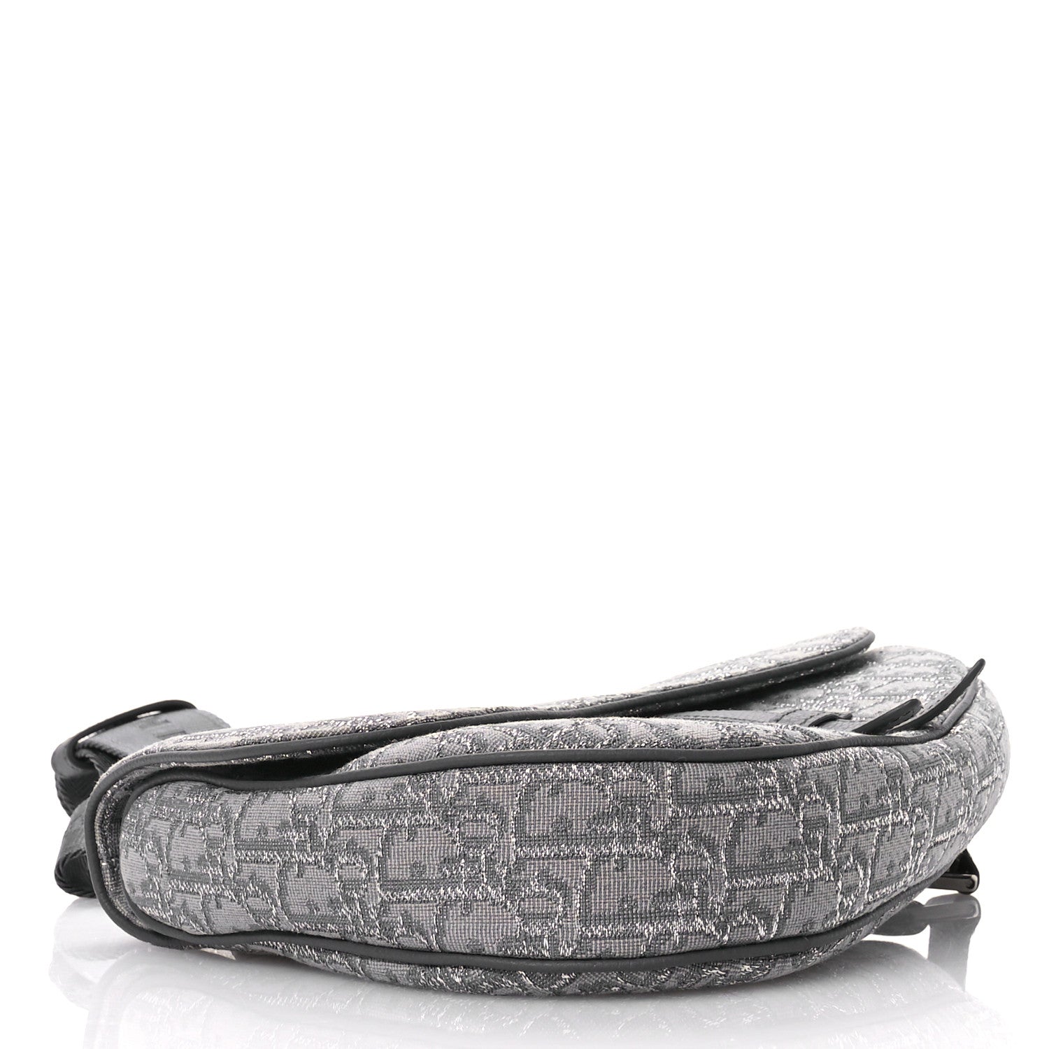 Oblique Mens Saddle Bag Grey