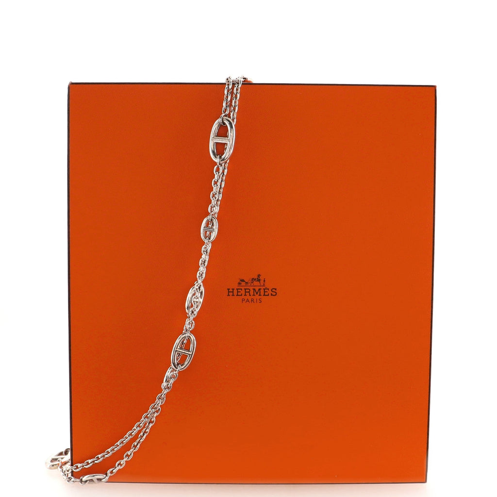 Farandole Long Necklace Sterling Silver 120
