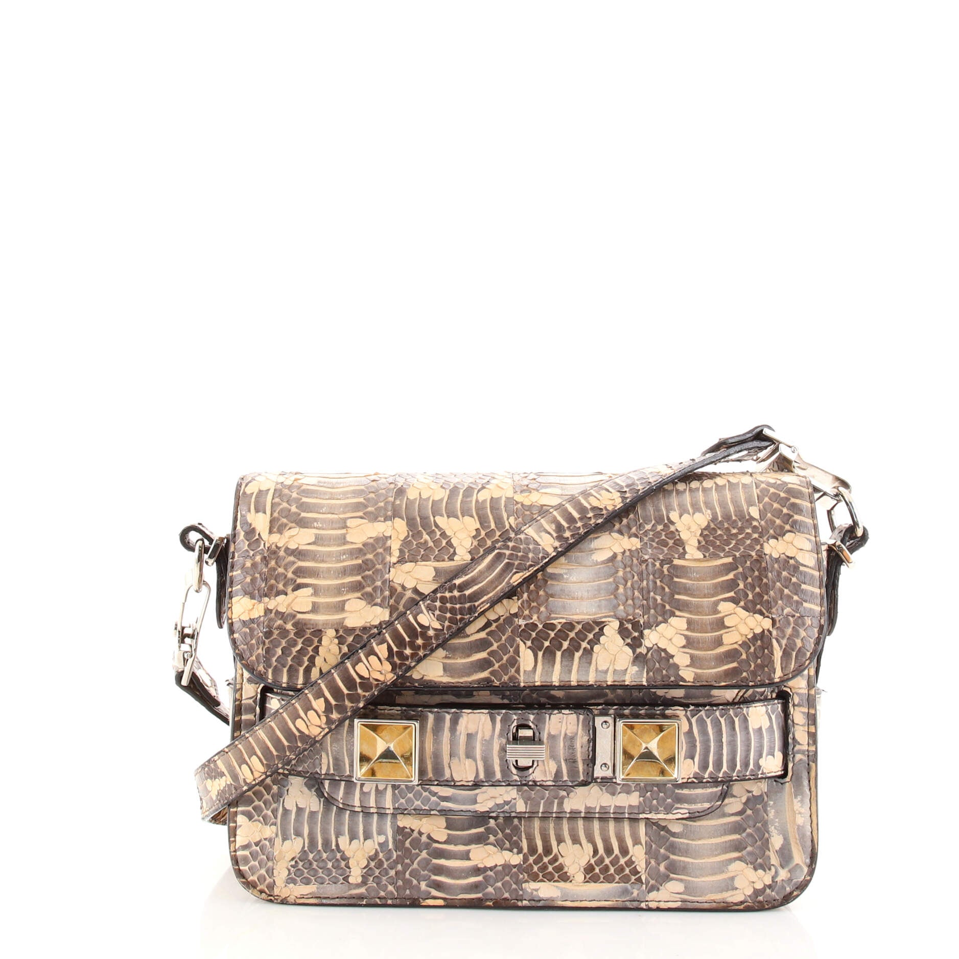 PS11 Crossbody Bag Python Mini