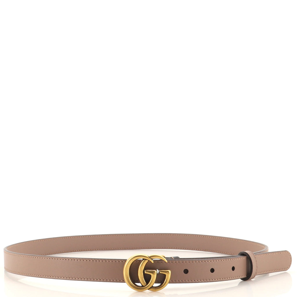 GG Marmont Belt Leather Thin 85