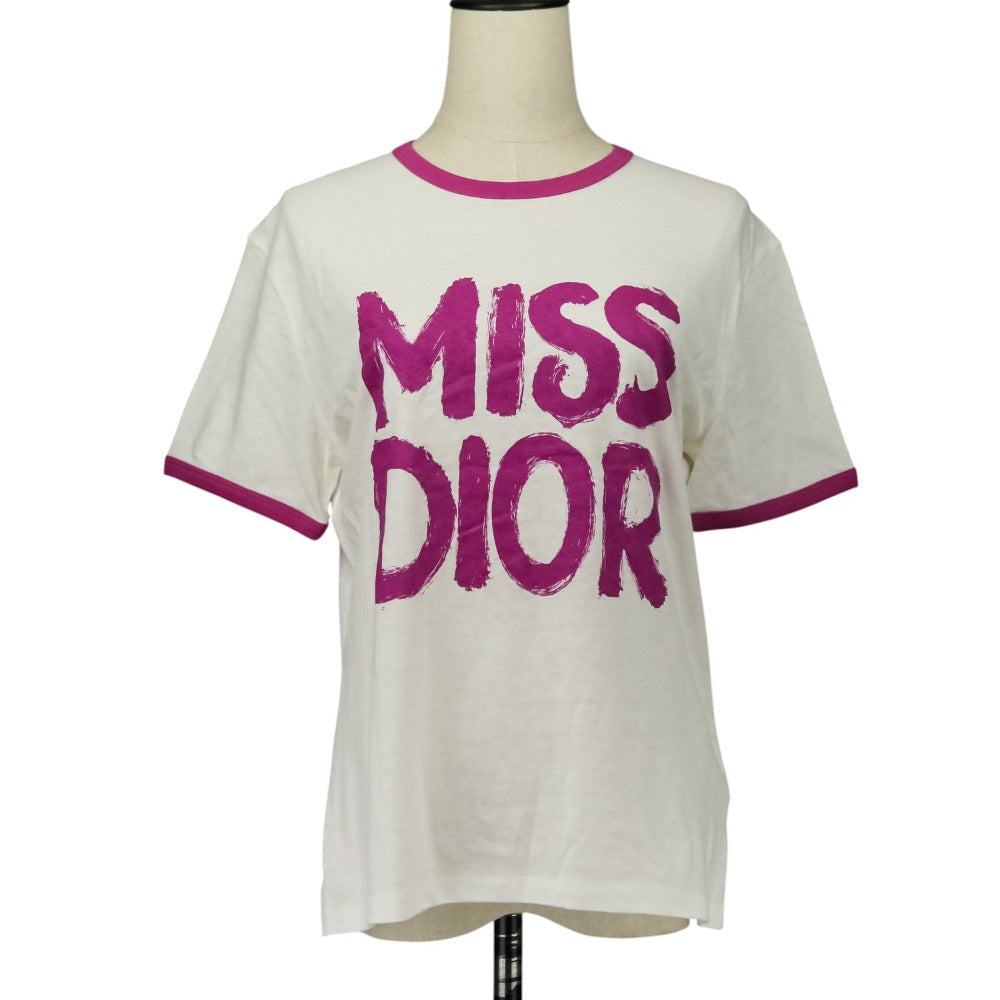 Christian Dior MISS DIOR GRAFFITI Cotton Linen T-shirt