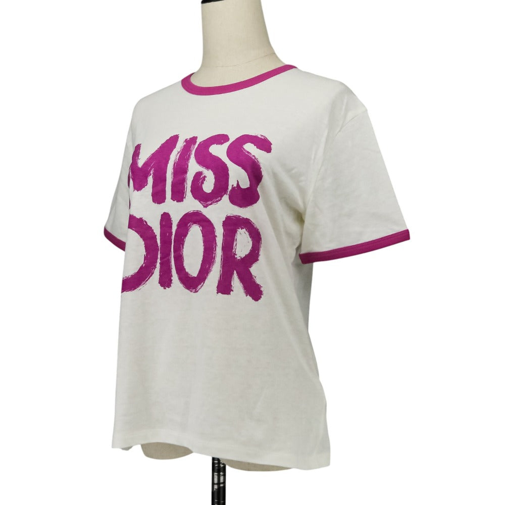 Christian Dior MISS DIOR GRAFFITI Cotton Linen T-shirt