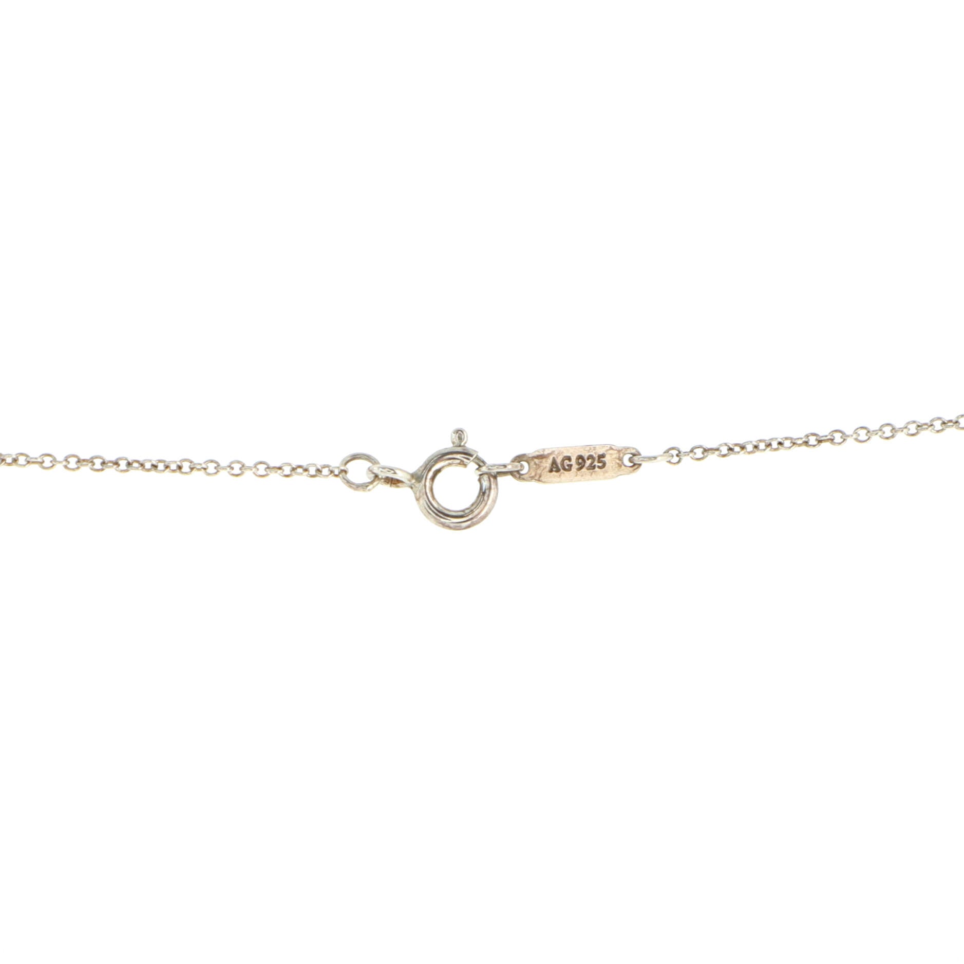 1837 Interlocking Circles Pendant Necklace Sterling Silver Small