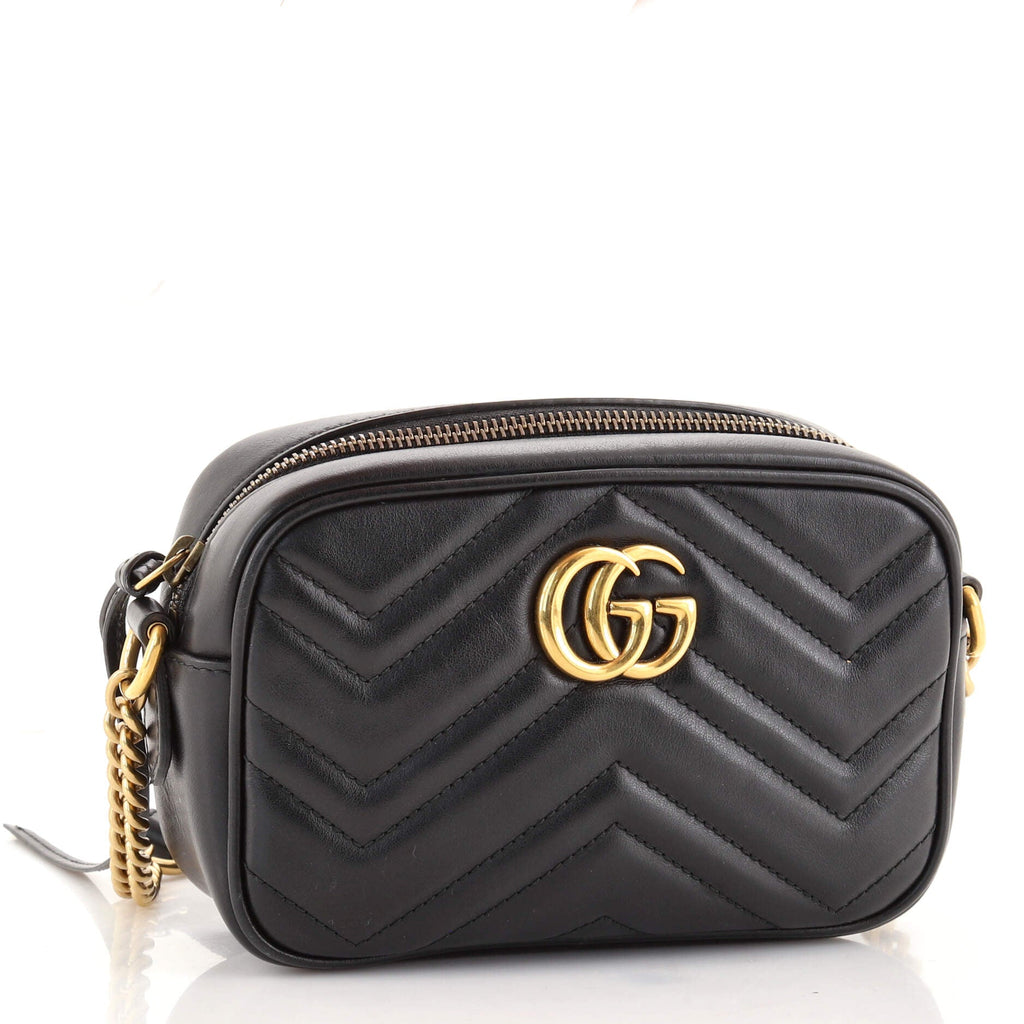 GG Marmont Shoulder Bag Matelasse Leather Mini