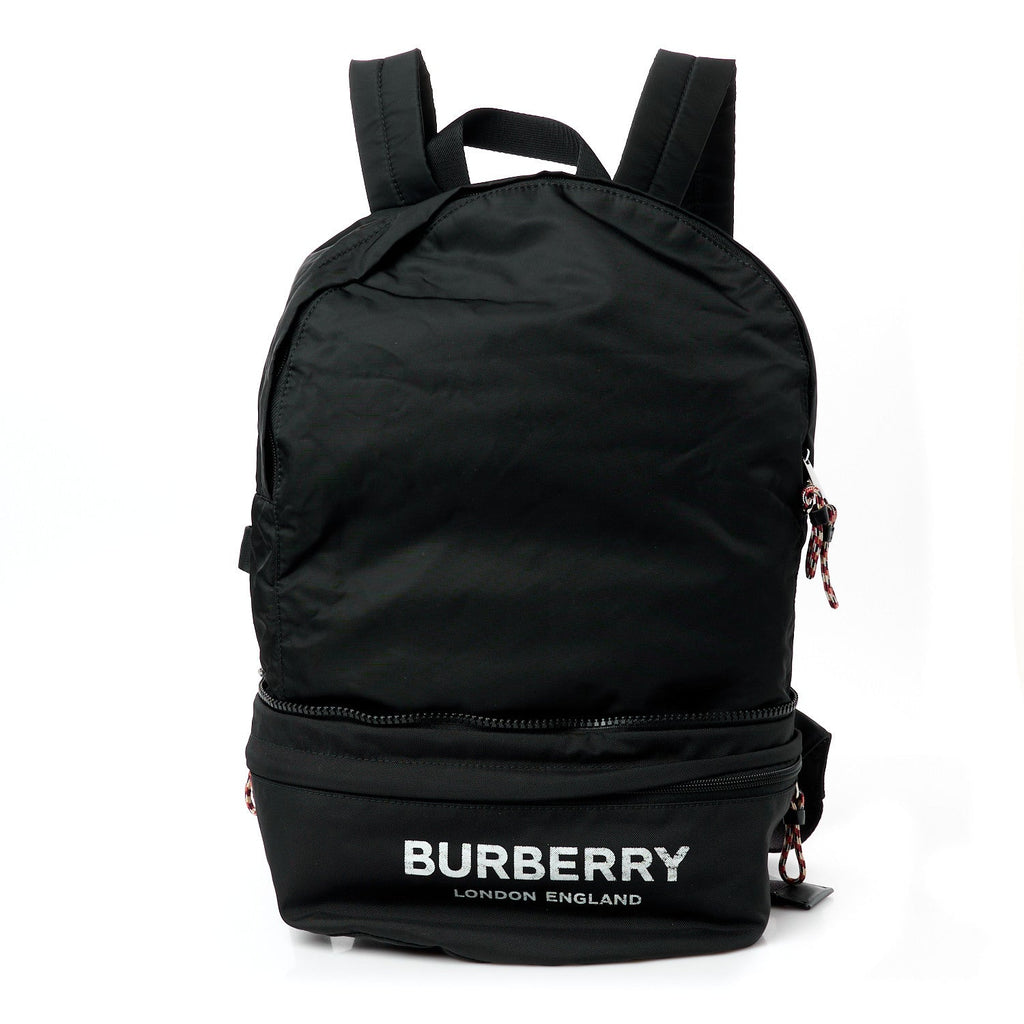 Nylon Rex Convertible Backpack Bum Bag Black