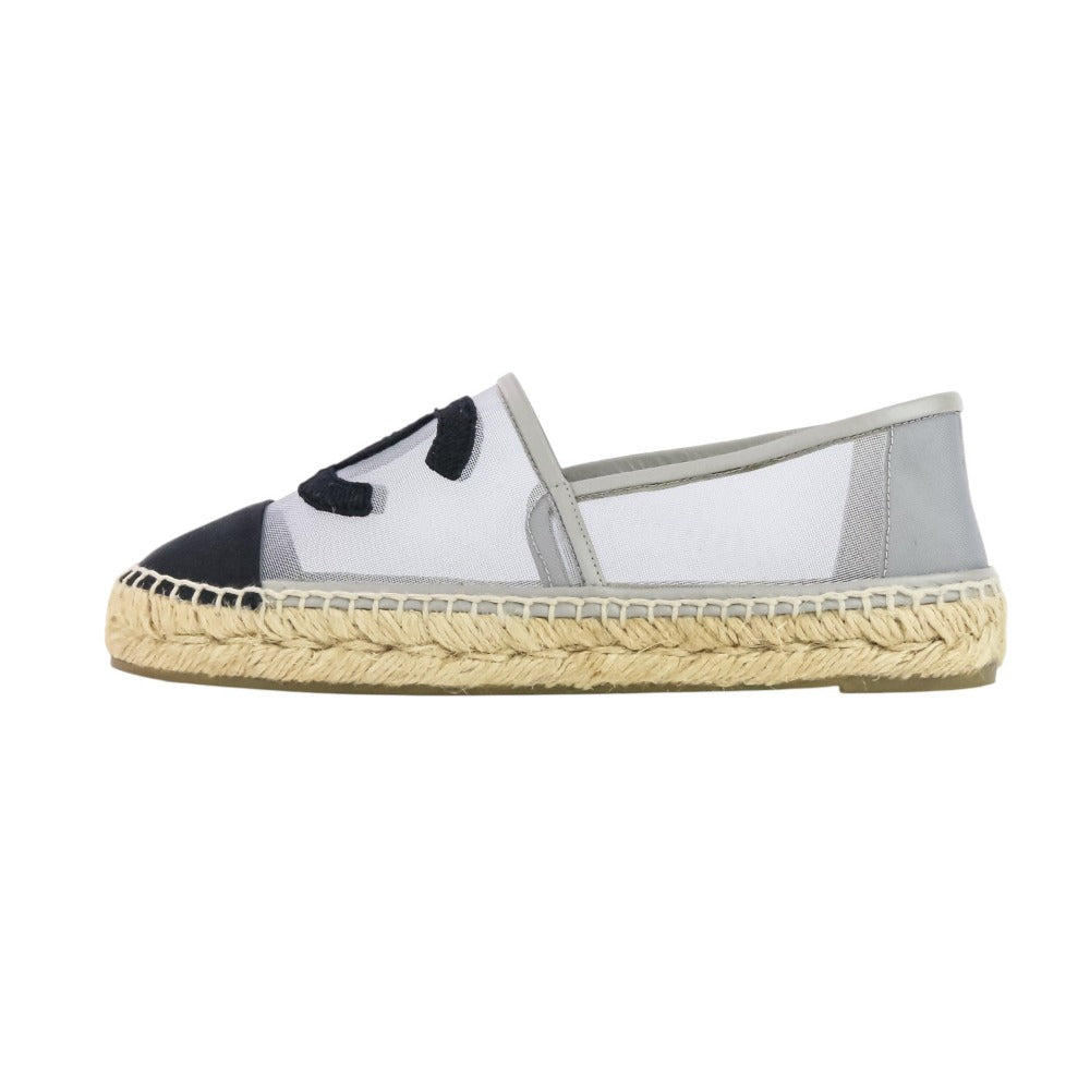 Chanel Coco Mark Mesh Espadrille