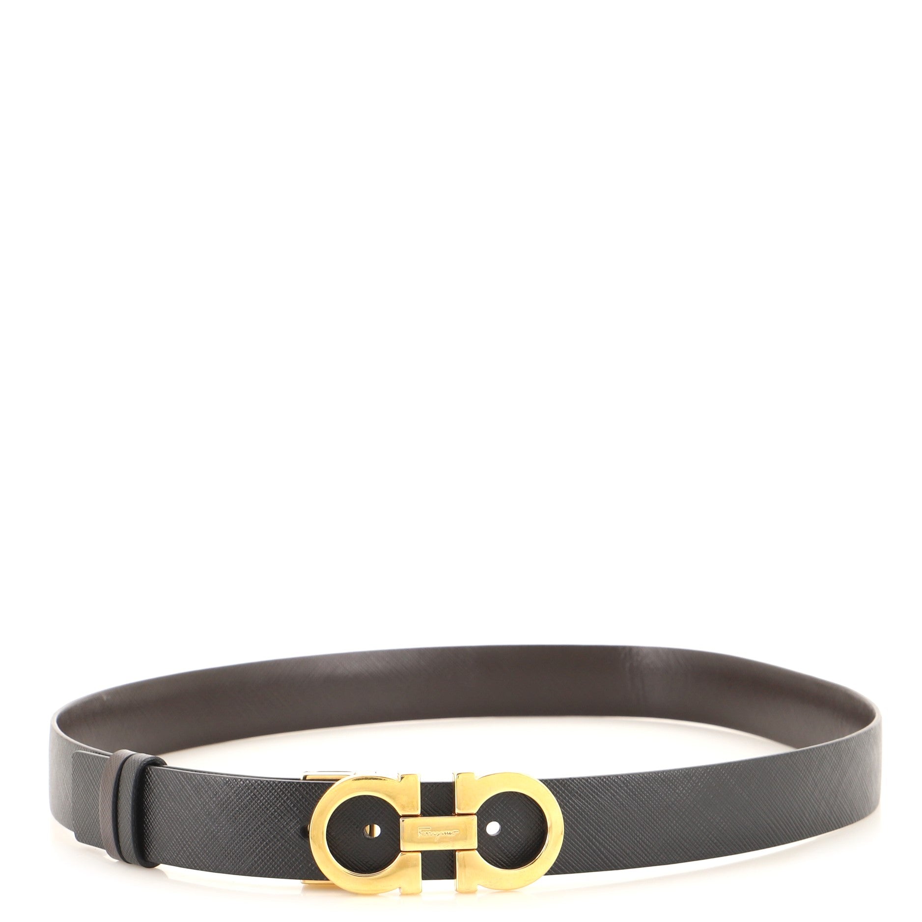 Gancini Belt Leather Thin 85