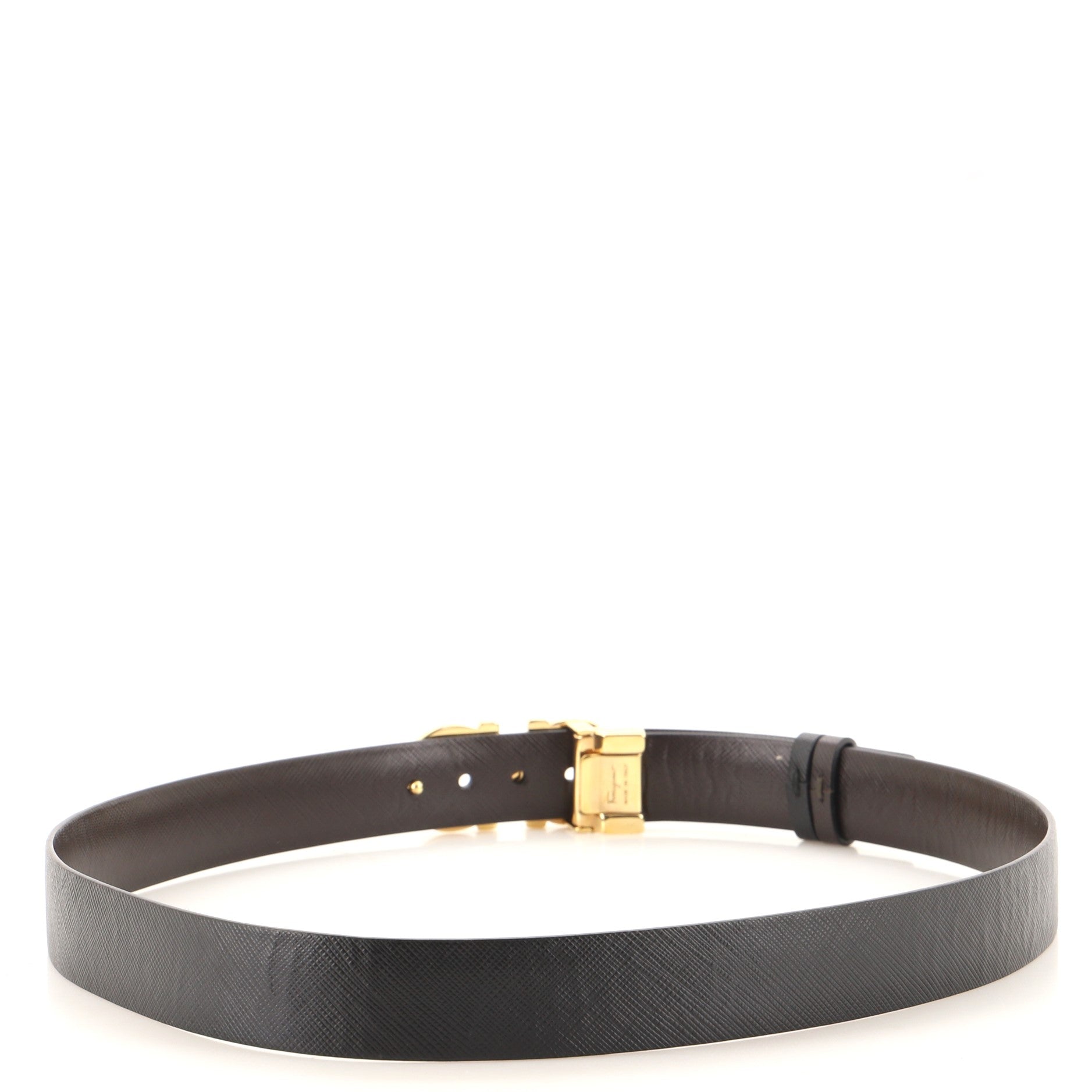 Gancini Belt Leather Thin 85