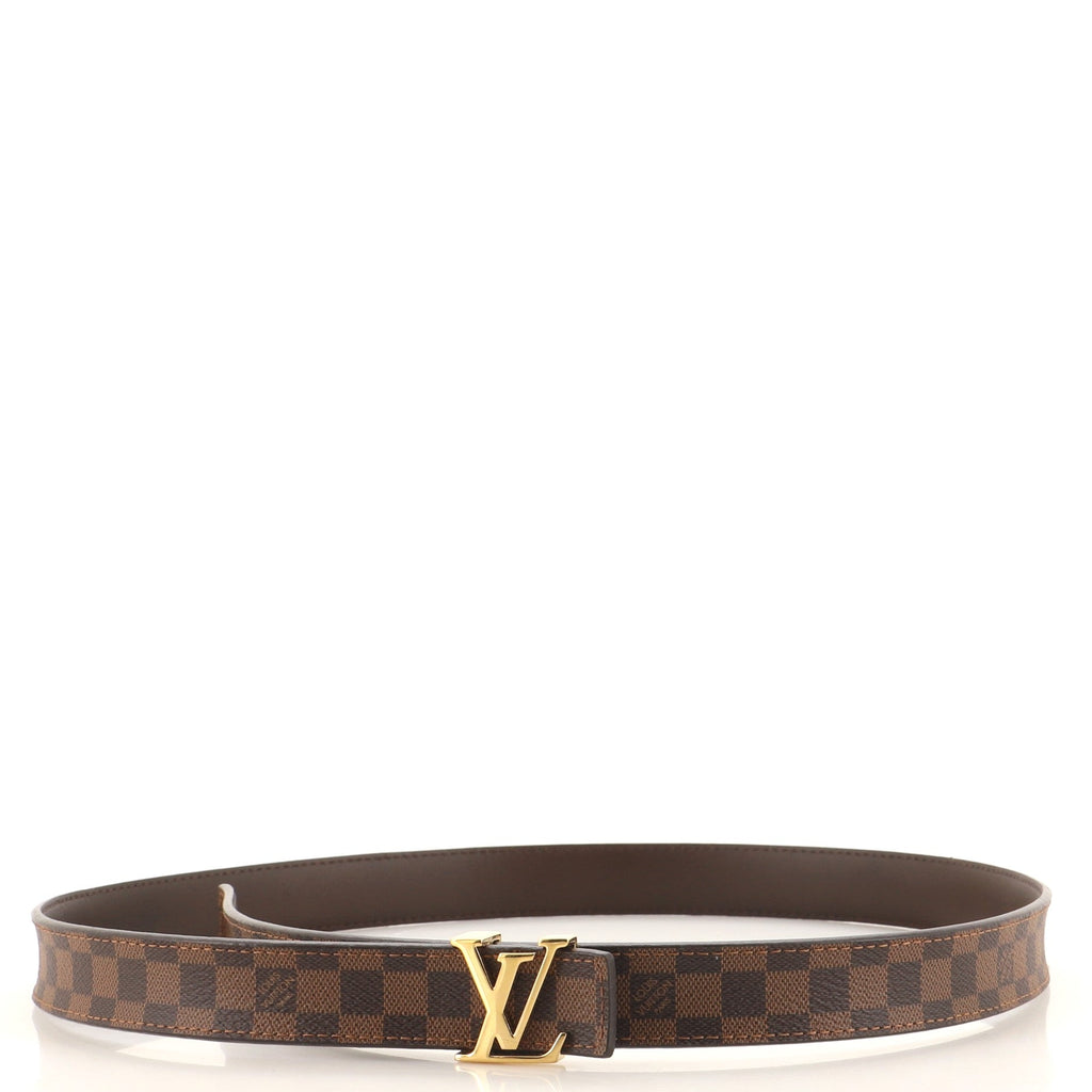 LV Initiales Belt Damier Thin 90