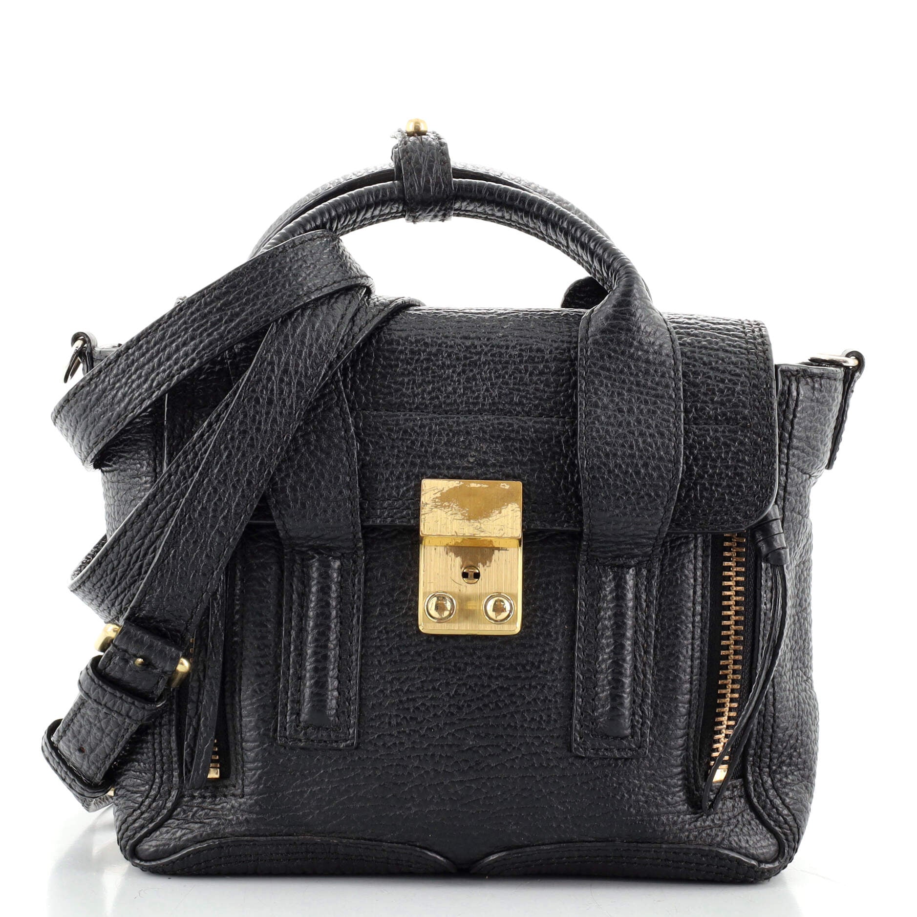 Pashli Satchel Leather Mini