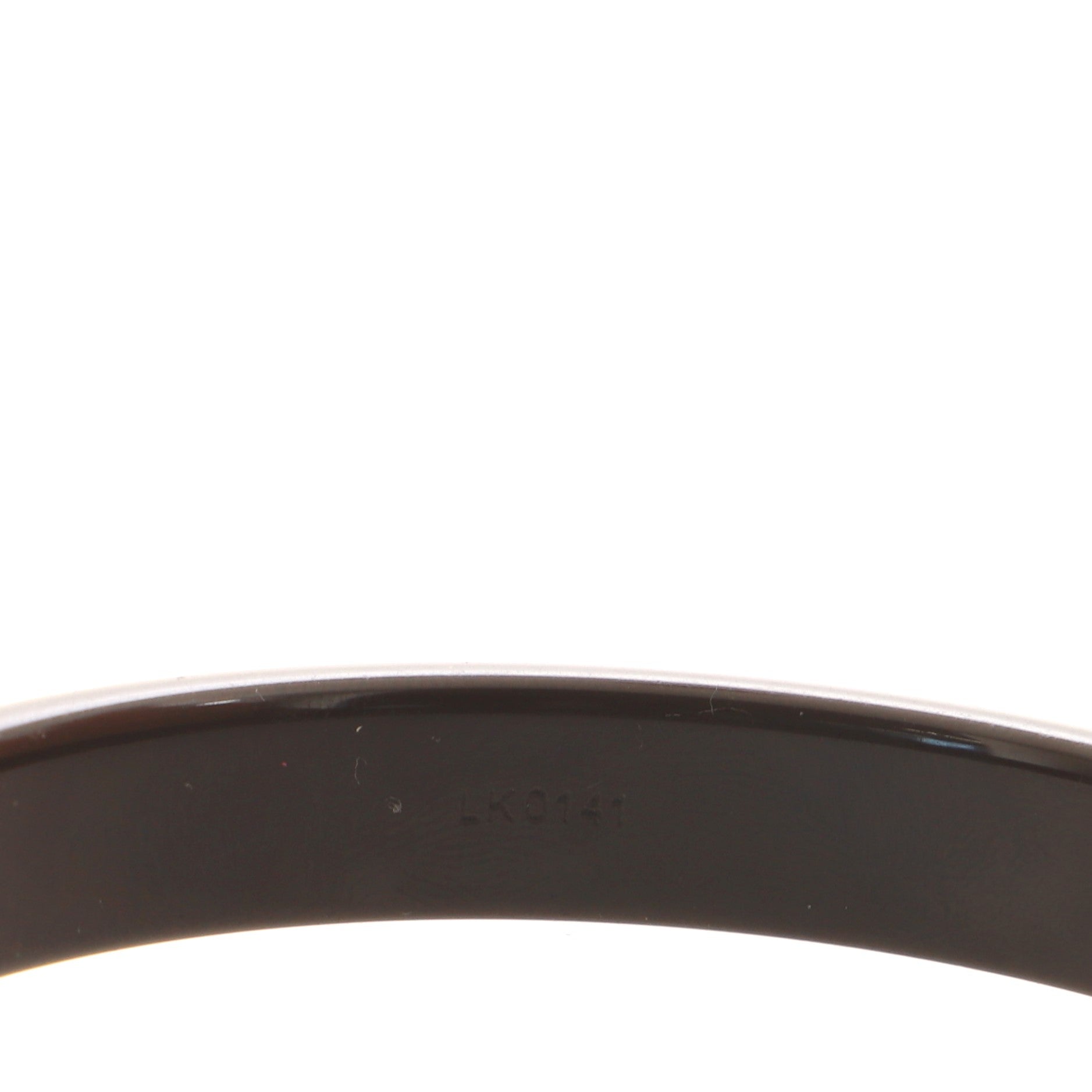 Inclusion Bangle Bracelet Resin with Crystals PM