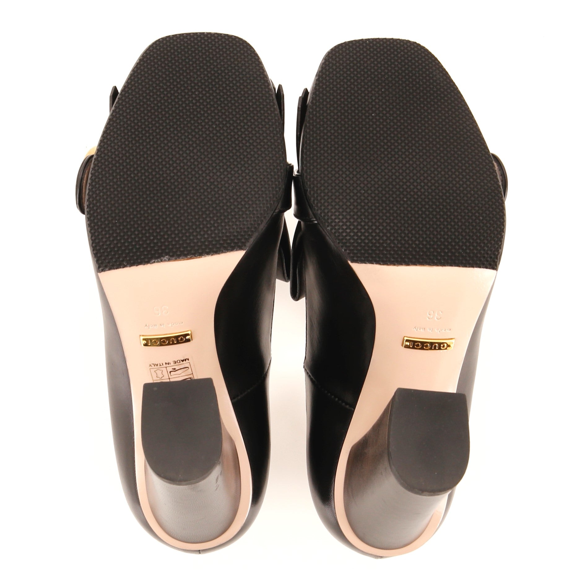 Women's GG Marmont Fringed Pumps Leather