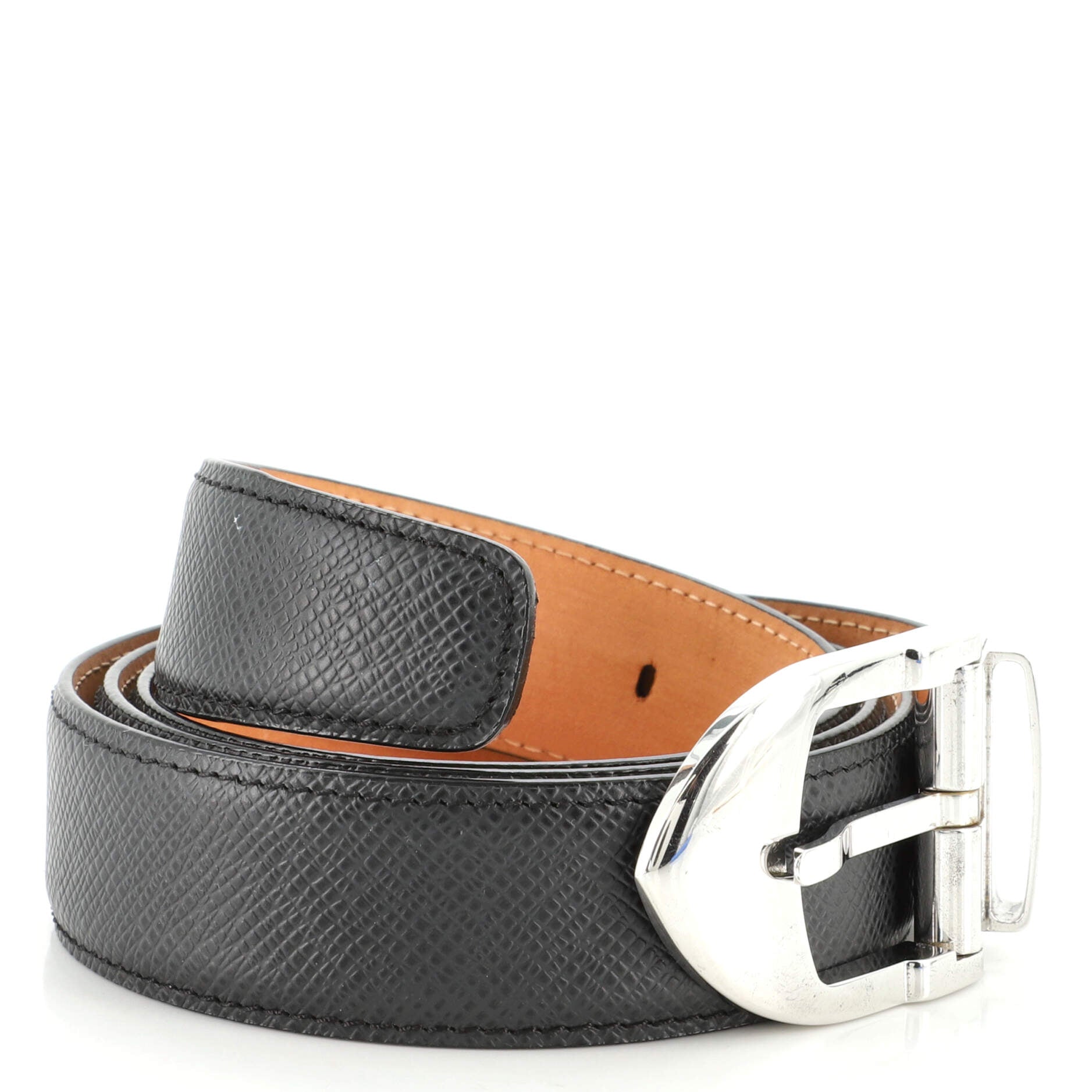 Classique Belt Taiga Leather Thin 100