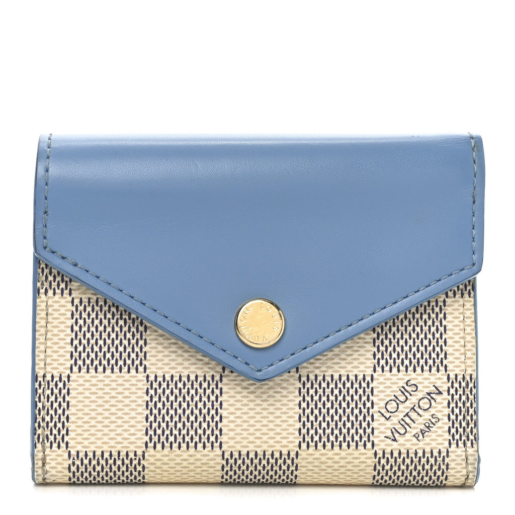 Damier Azur Zoe Wallet Bleuet
