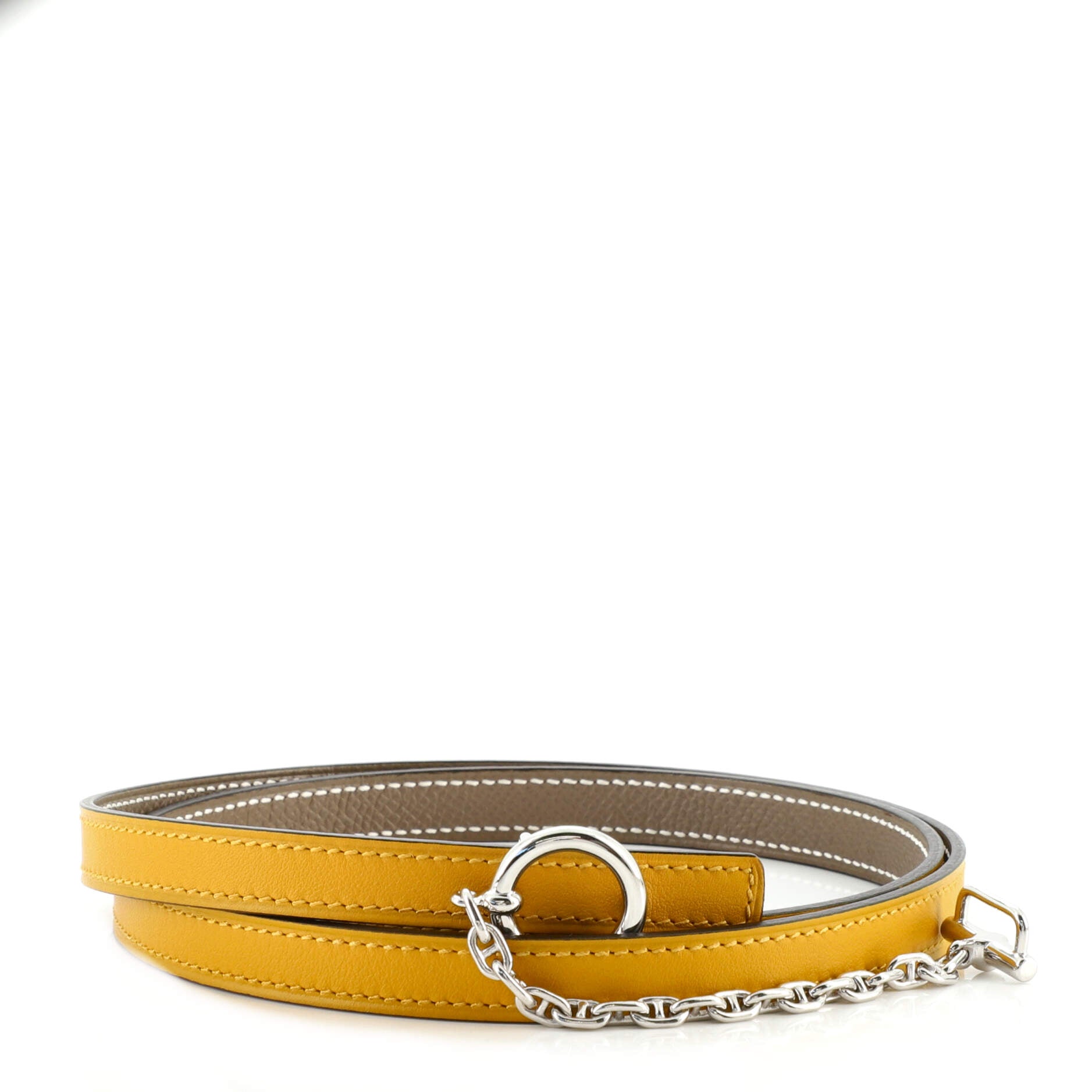 Carrousel Reversible Belt Leather Thin 80