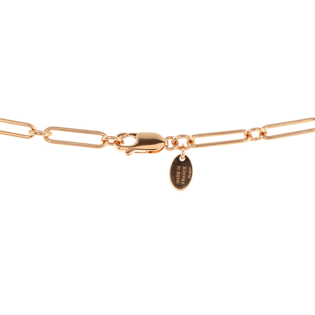 Curiosite Pendant Long Chain Necklace Metal