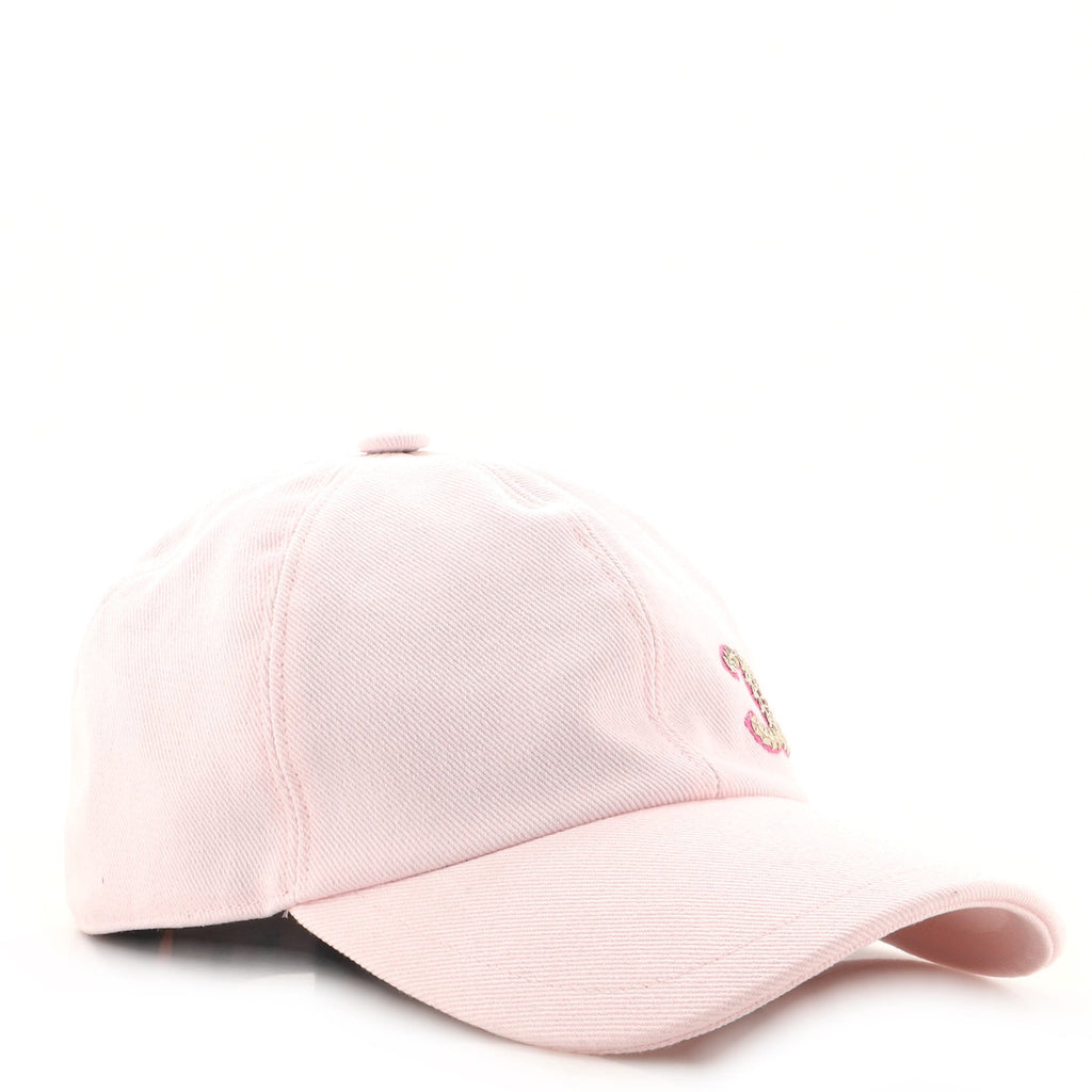 CC Baseball Cap Sequin Embellished Cotton XXL
