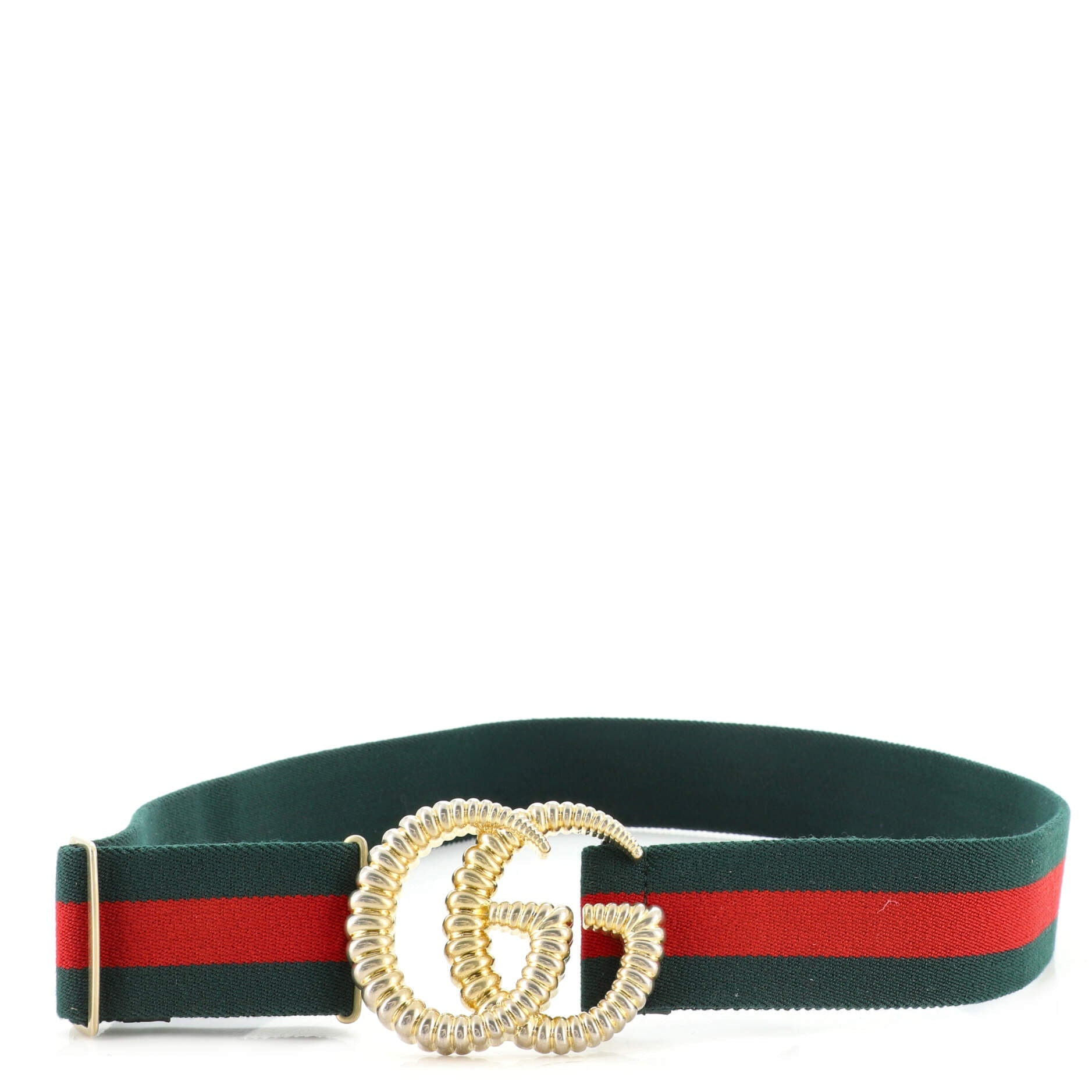 GG Torchon Web Belt Canvas Wide 80