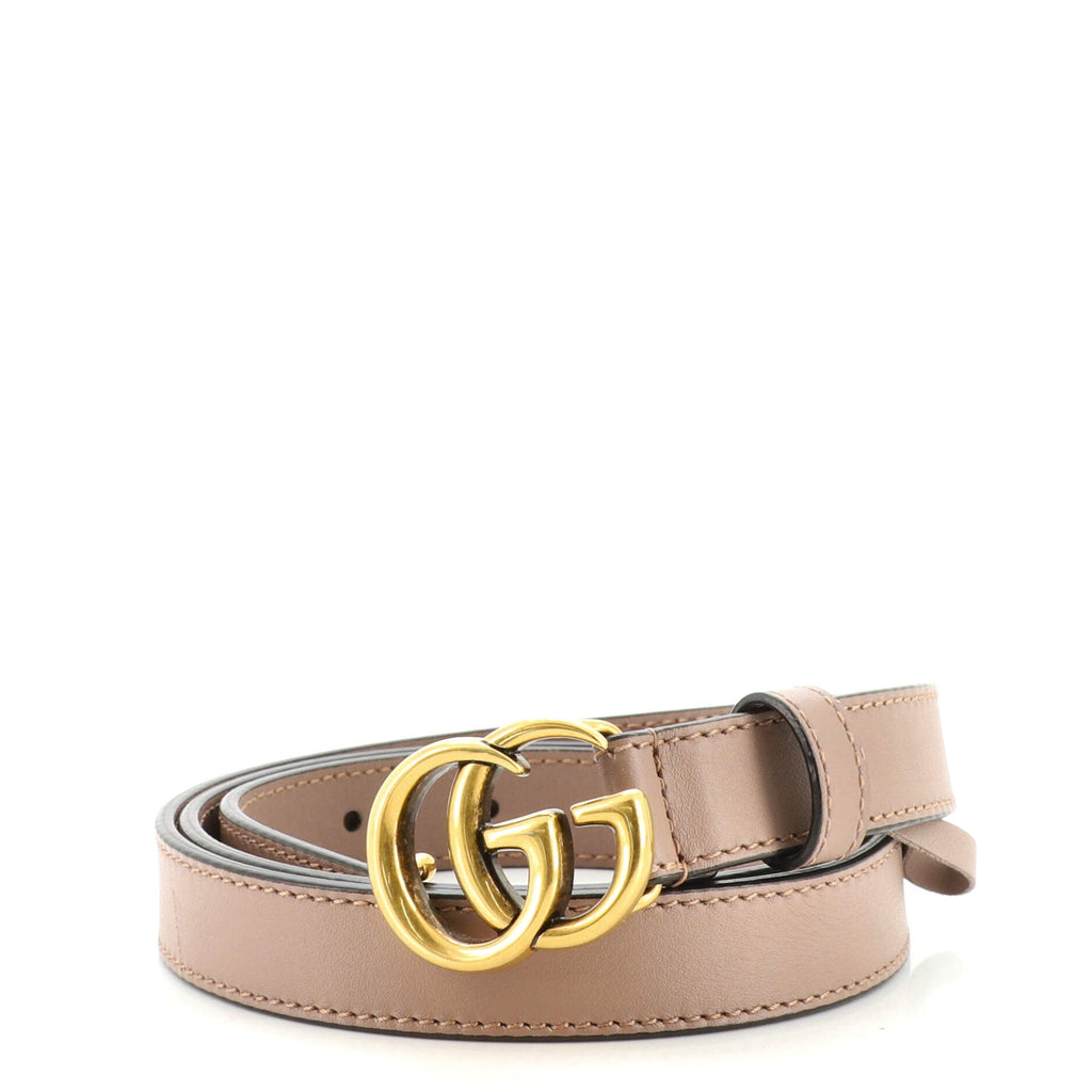 GG Marmont Belt Leather Thin 85