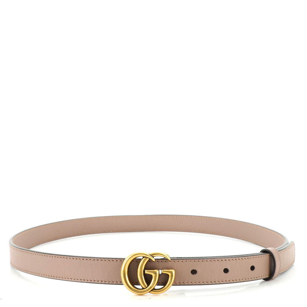 GG Marmont Belt Leather Thin 85