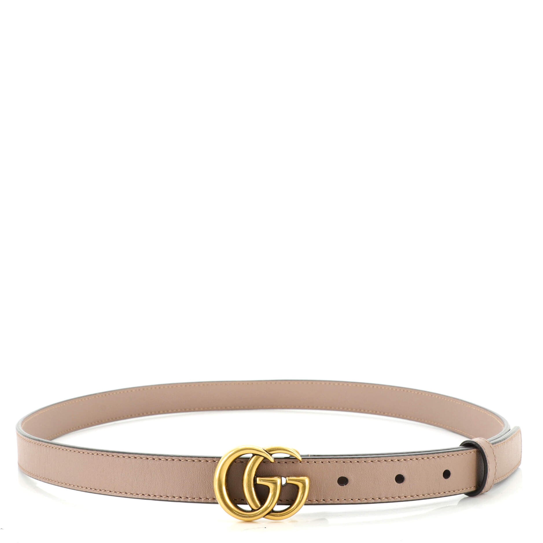 GG Marmont Belt Leather Thin 85