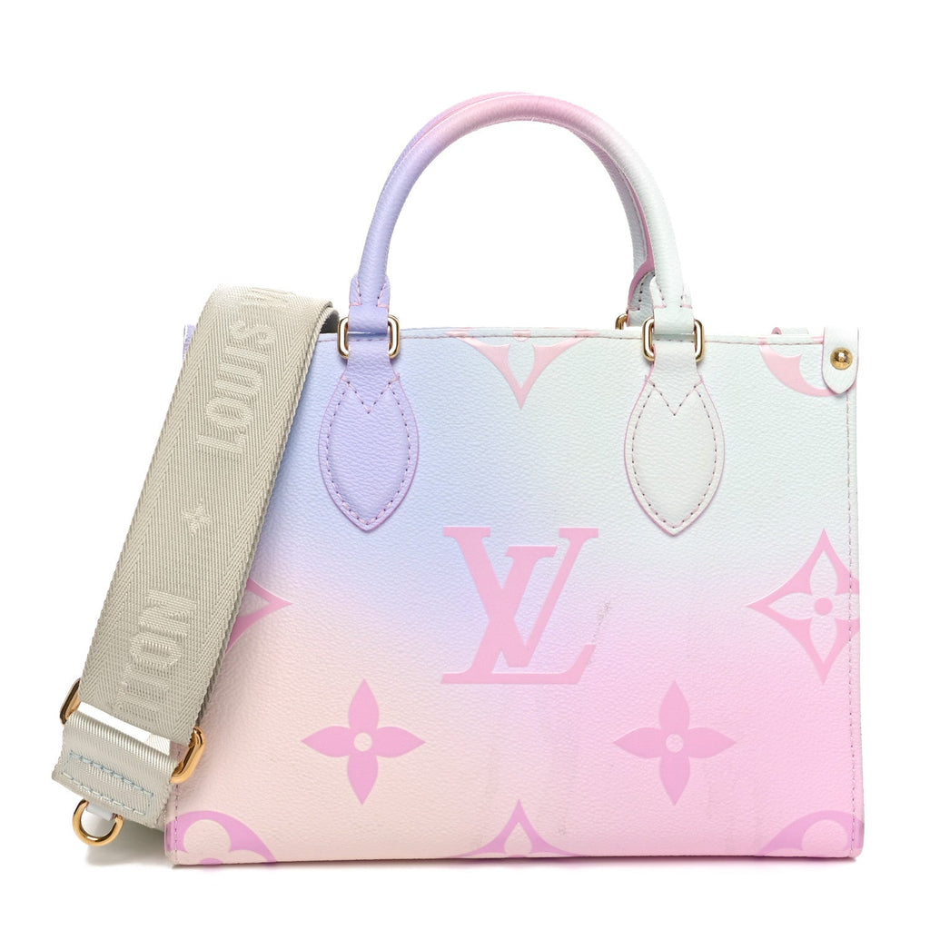 Monogram Giant Spring In The City Onthego PM Sunrise Pastel