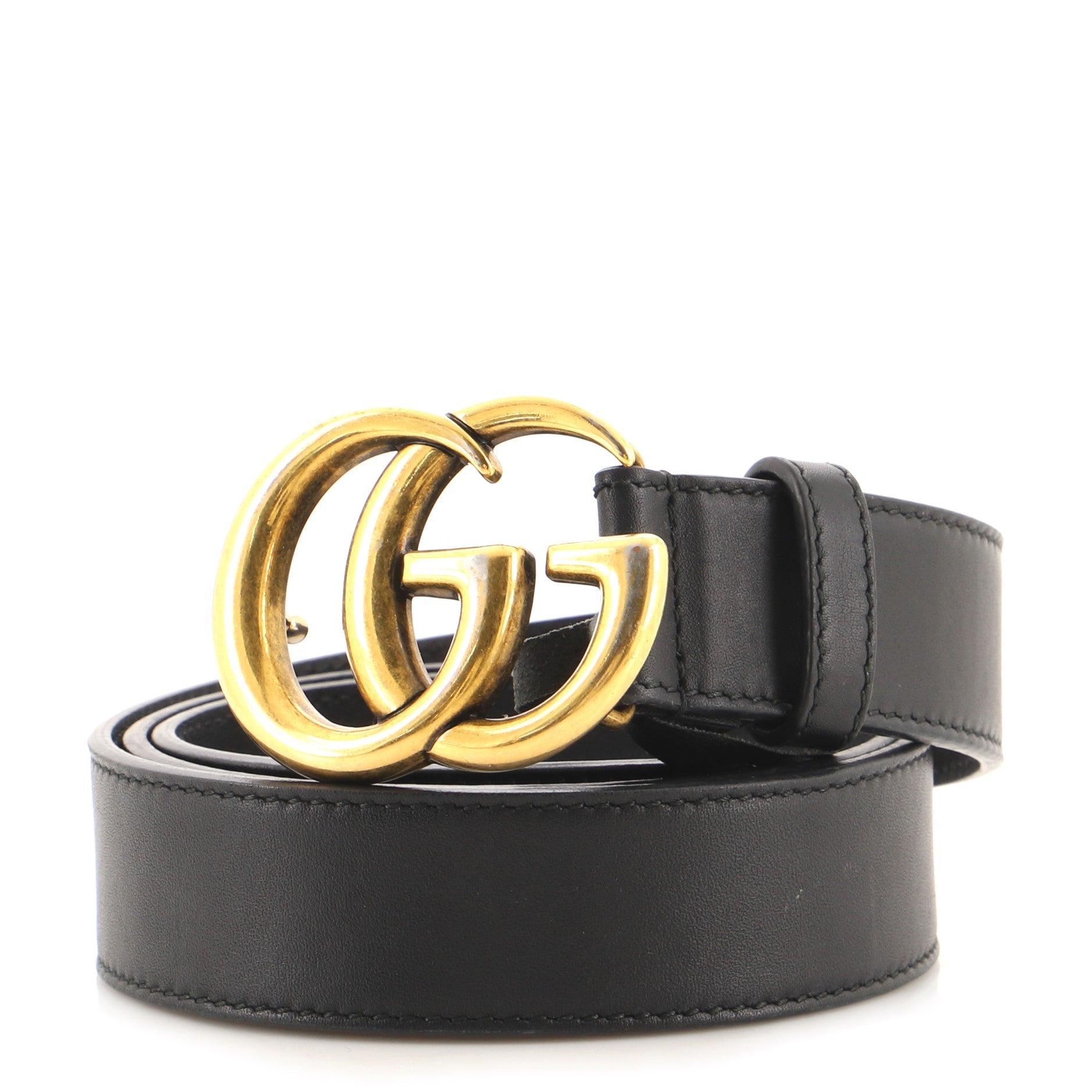 GG Marmont Belt Leather Medium 85