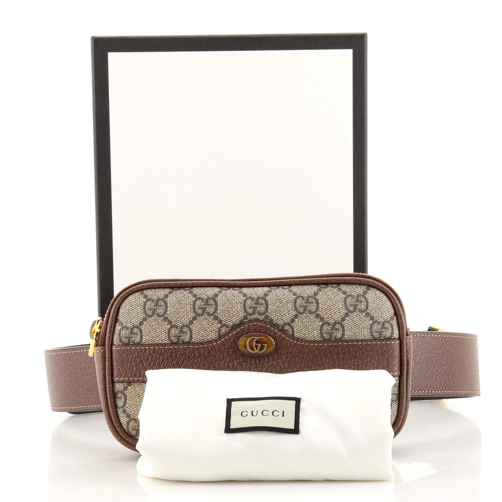 Ophidia Belt Bag GG Coated Canvas Mini