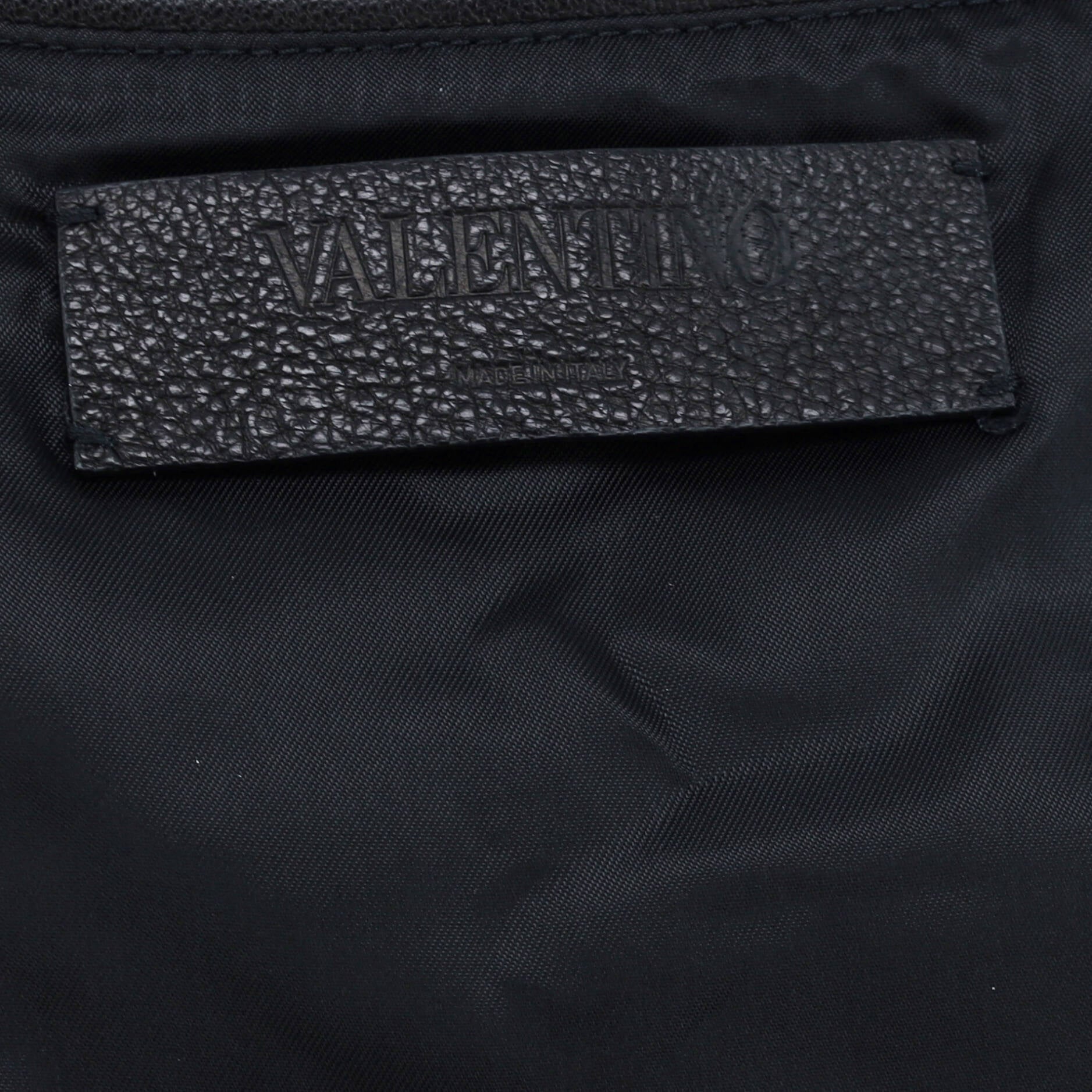 Men's Logo Patch Bomber Jacket Lambskin with Cotton Blend