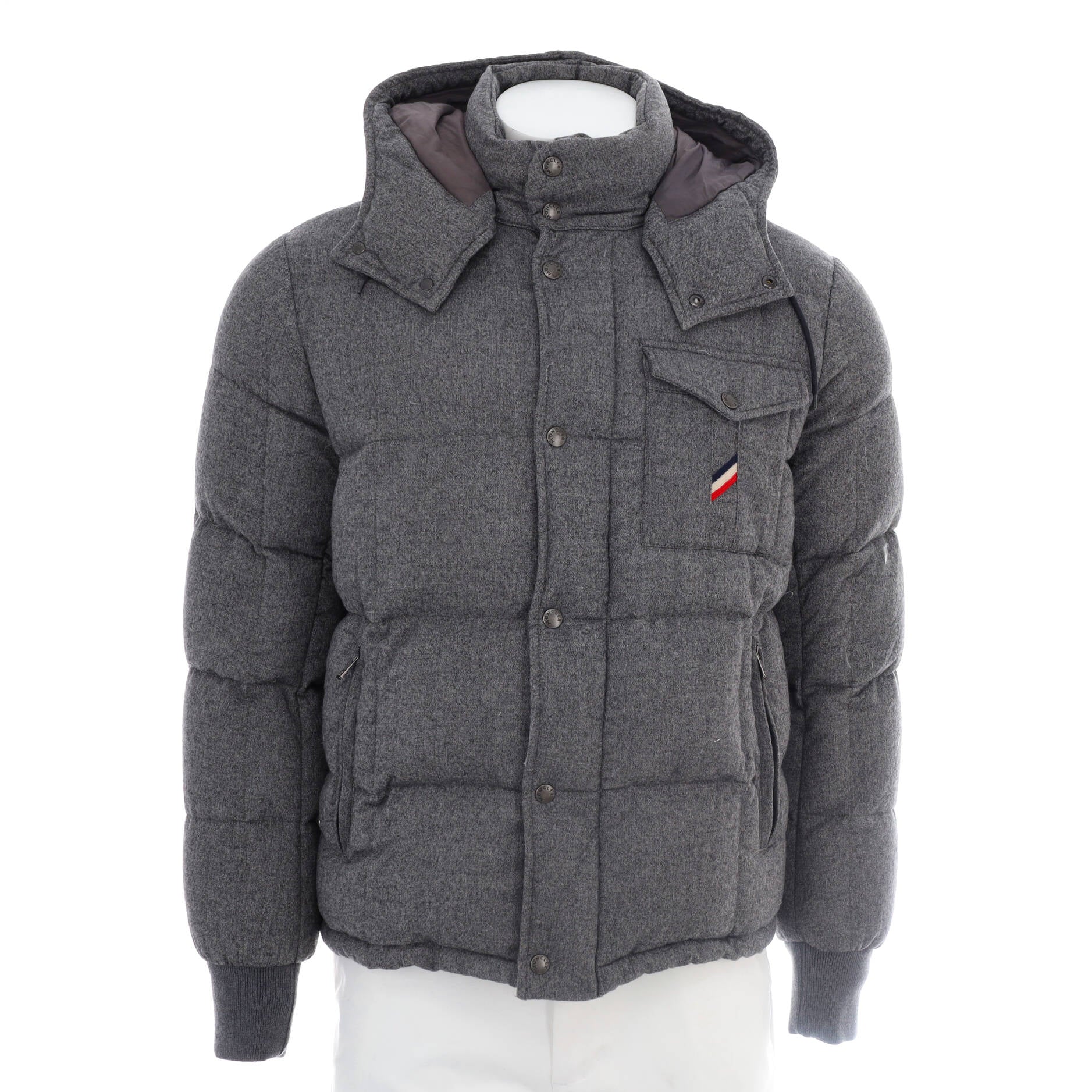 Men's Cezanne Puffer Jacket Quilted Wool with Down