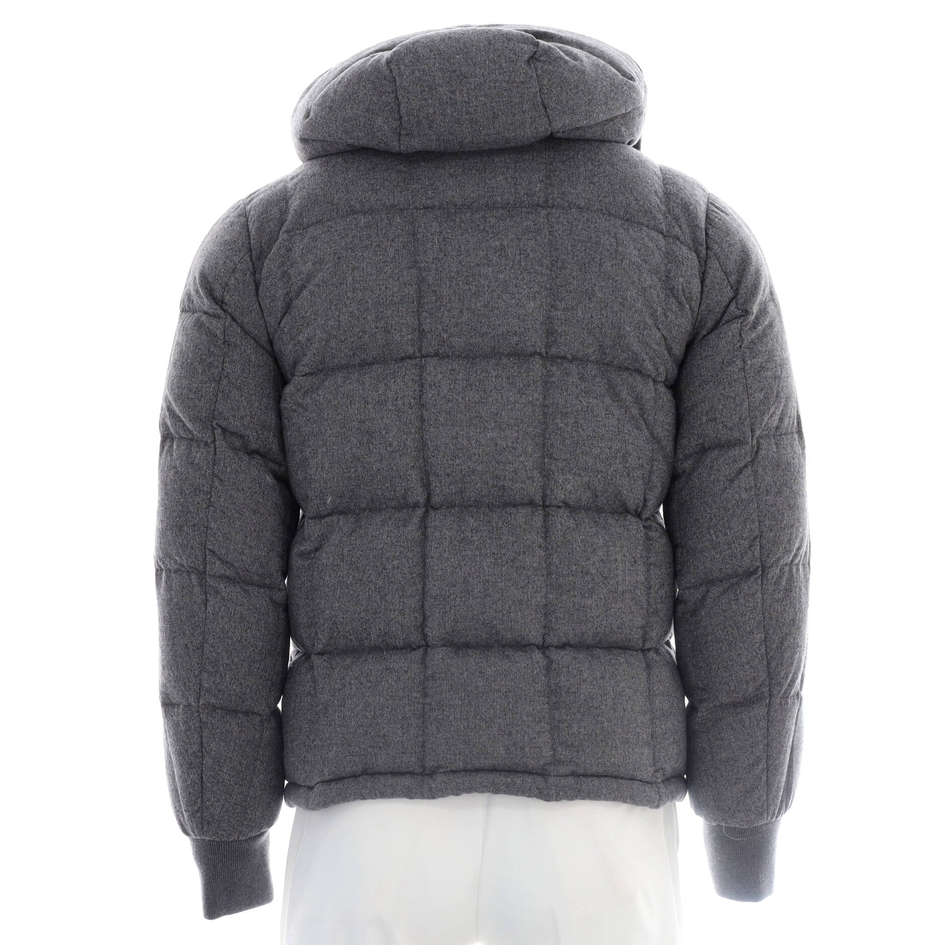 Men's Cezanne Puffer Jacket Quilted Wool with Down