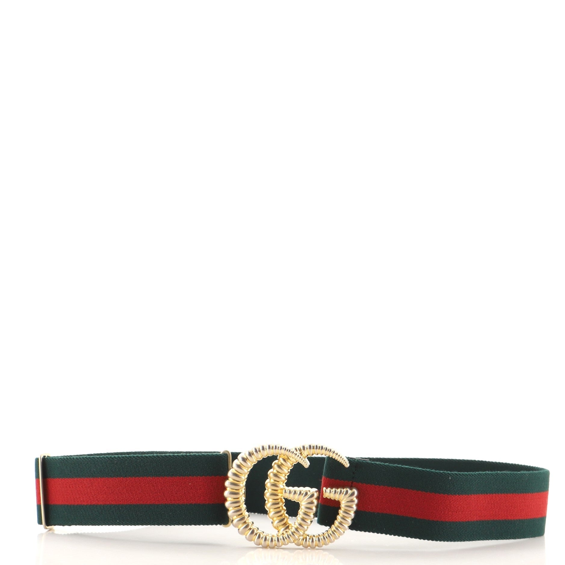 GG Torchon Web Belt Canvas Wide 75