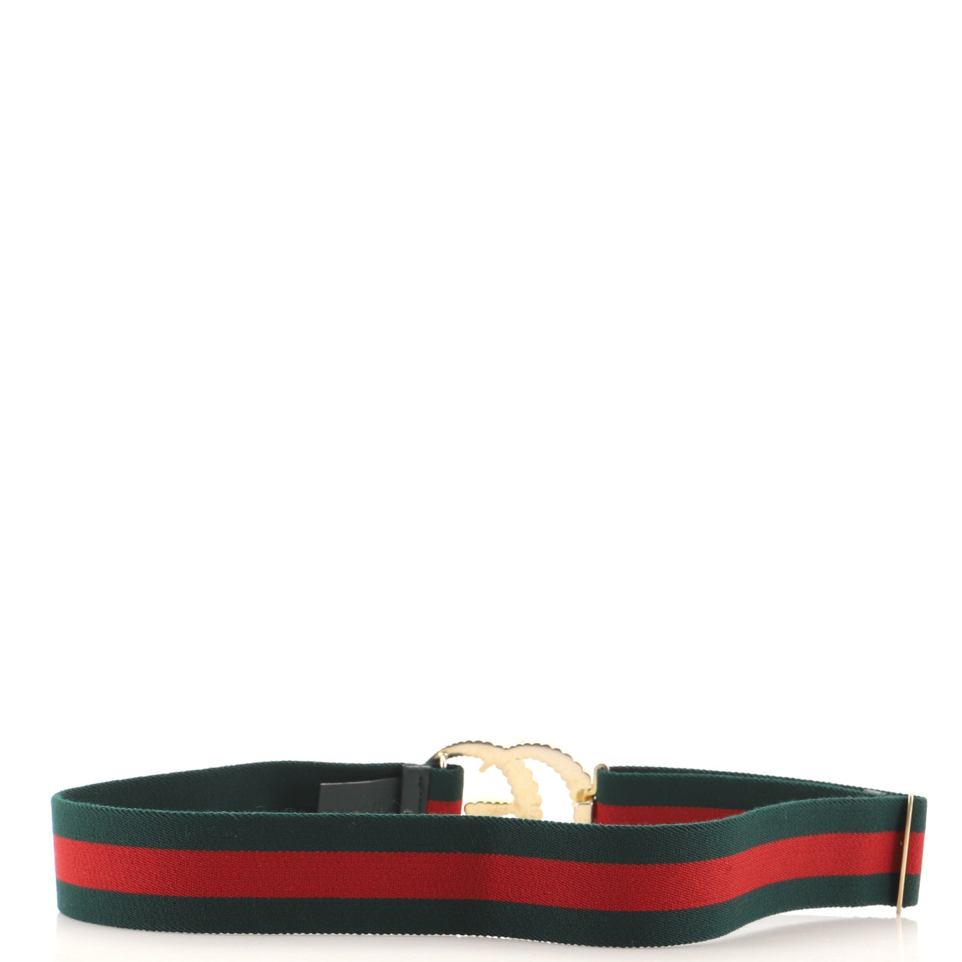 GG Torchon Web Belt Canvas Wide 75