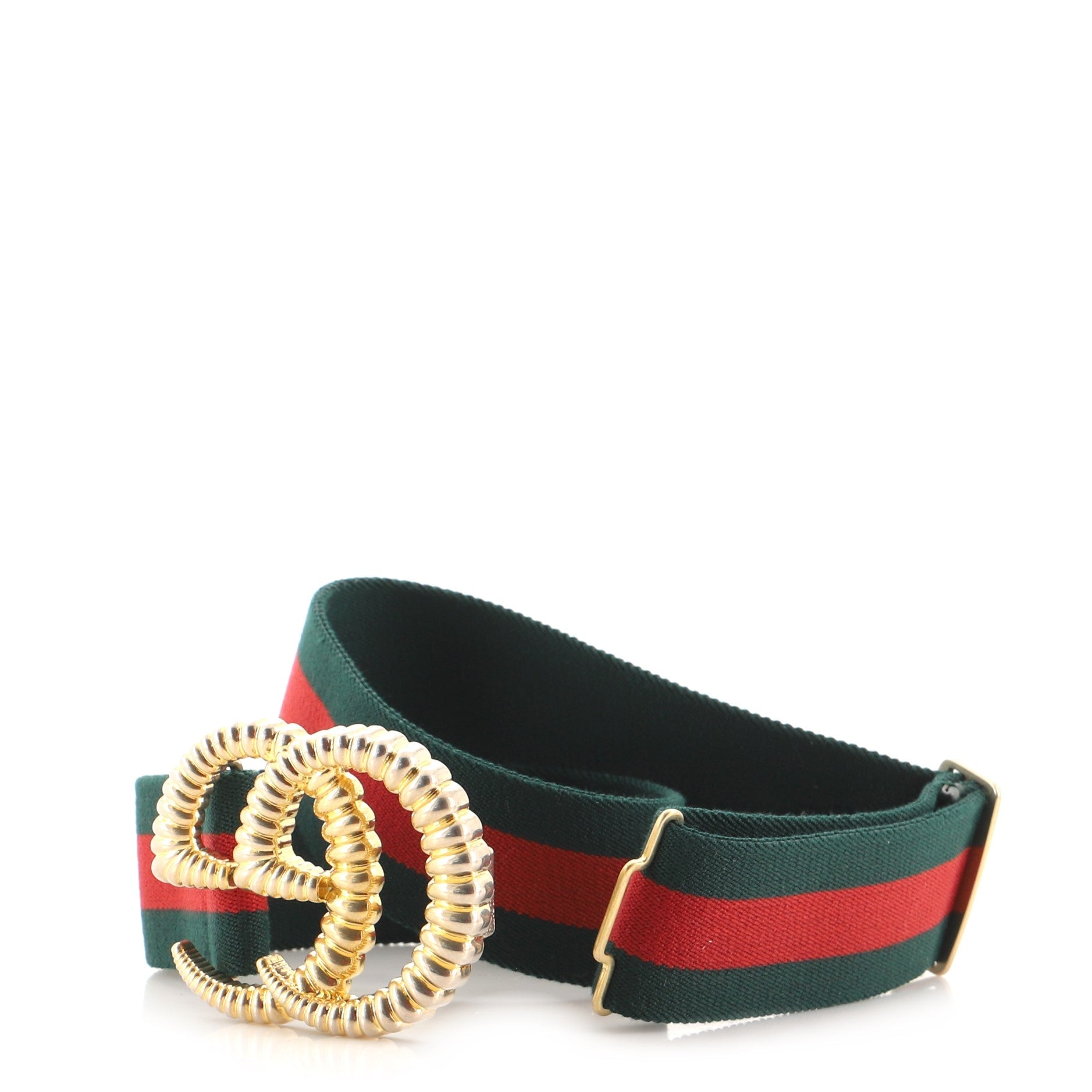 GG Torchon Web Belt Canvas Wide 75
