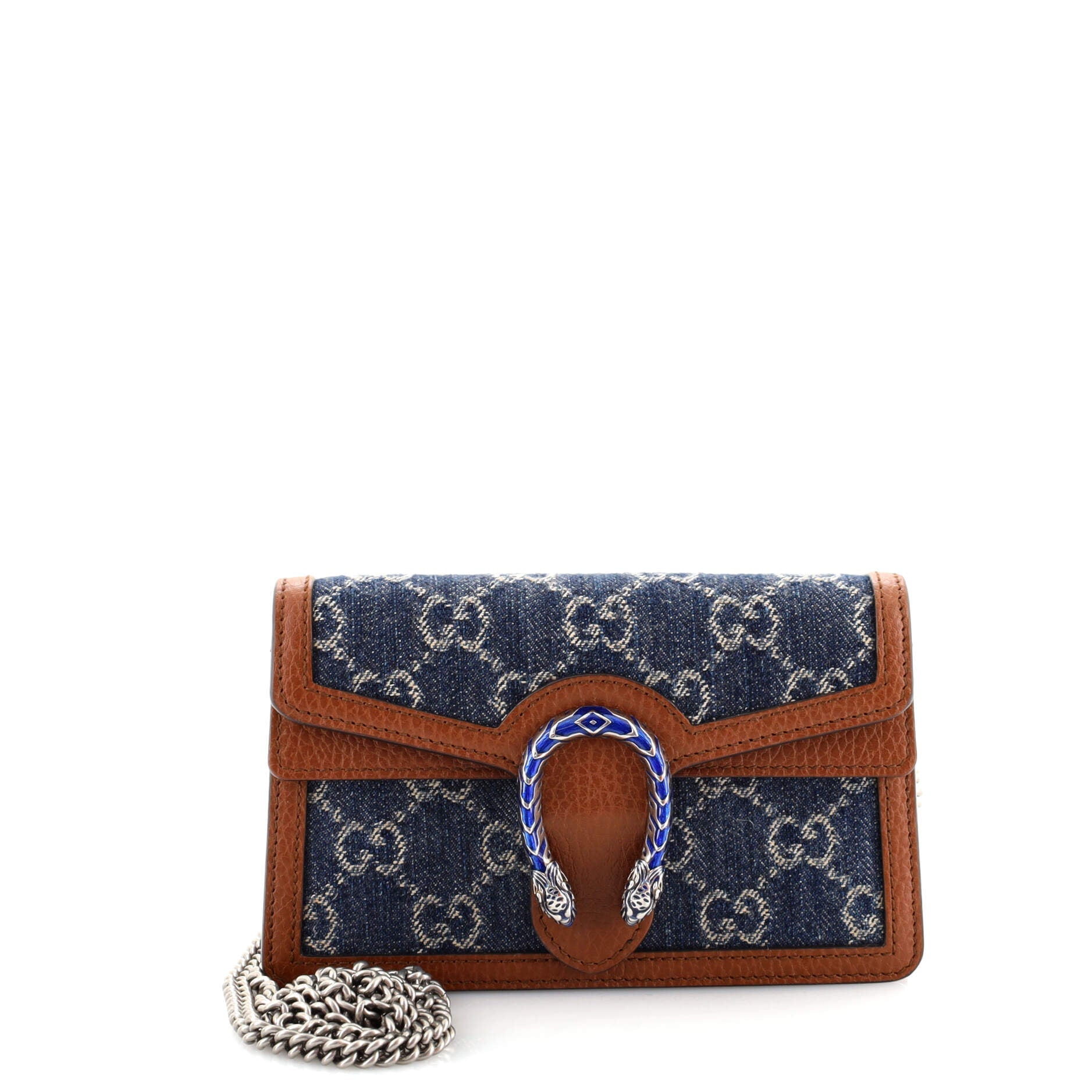 Dionysus Bag GG Denim Super Mini