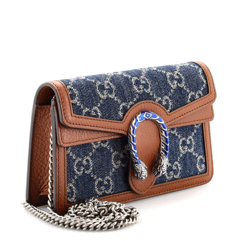 Dionysus Bag GG Denim Super Mini
