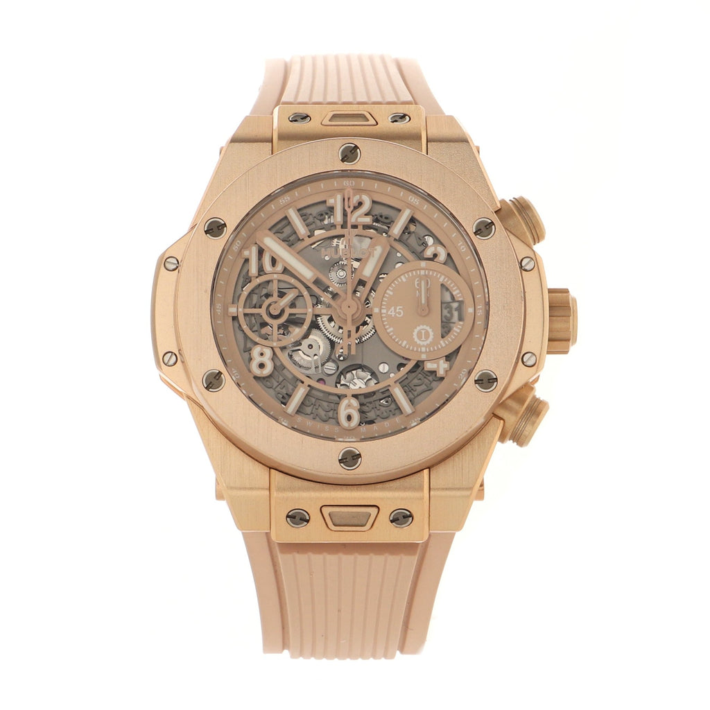 Big Bang Millennial Pink Chronograph Automatic Watch Titanium with Aluminum and Rubber 42
