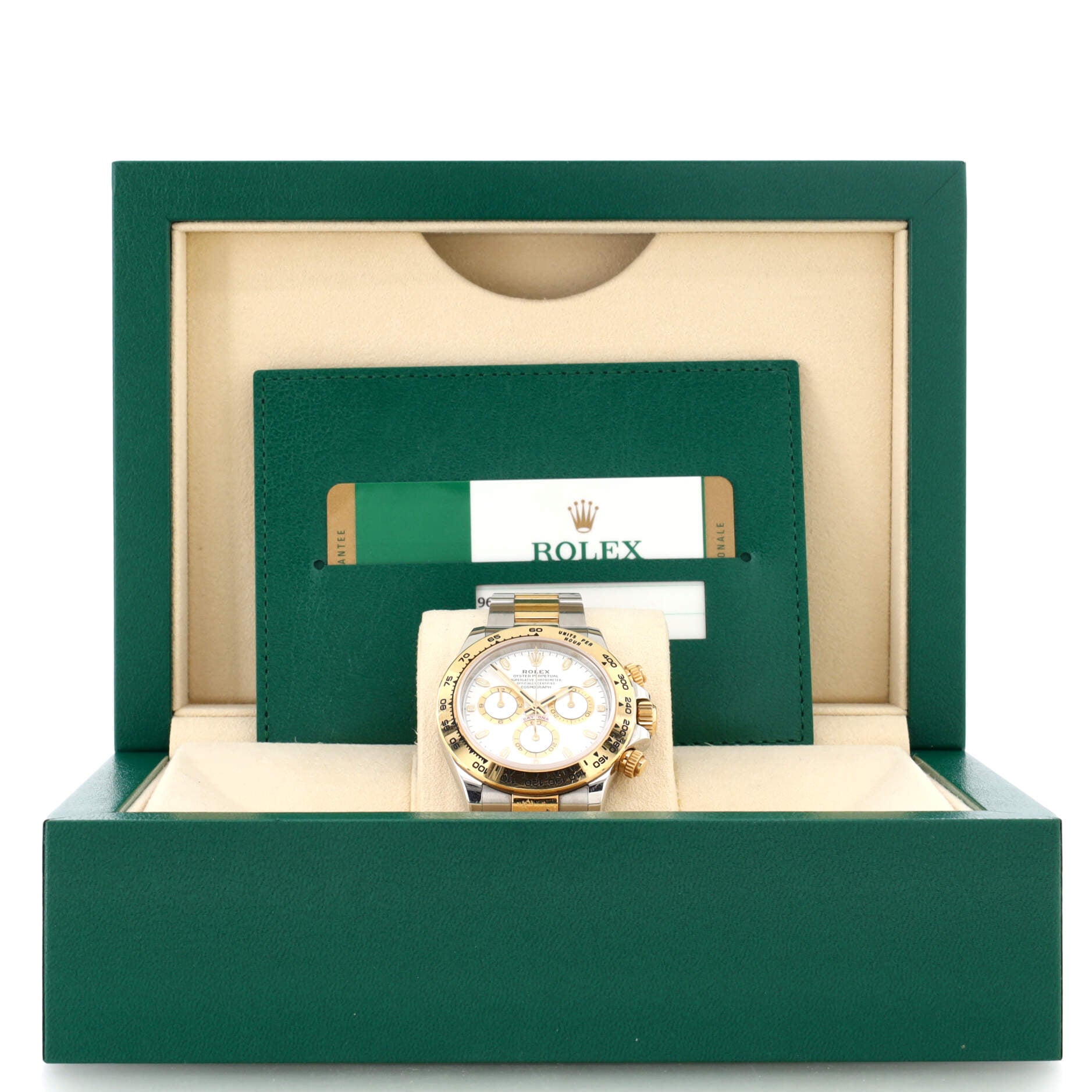 Oyster Perpetual Cosmograph Daytona Automatic Watch Stainless Steel and Yellow Gold 40