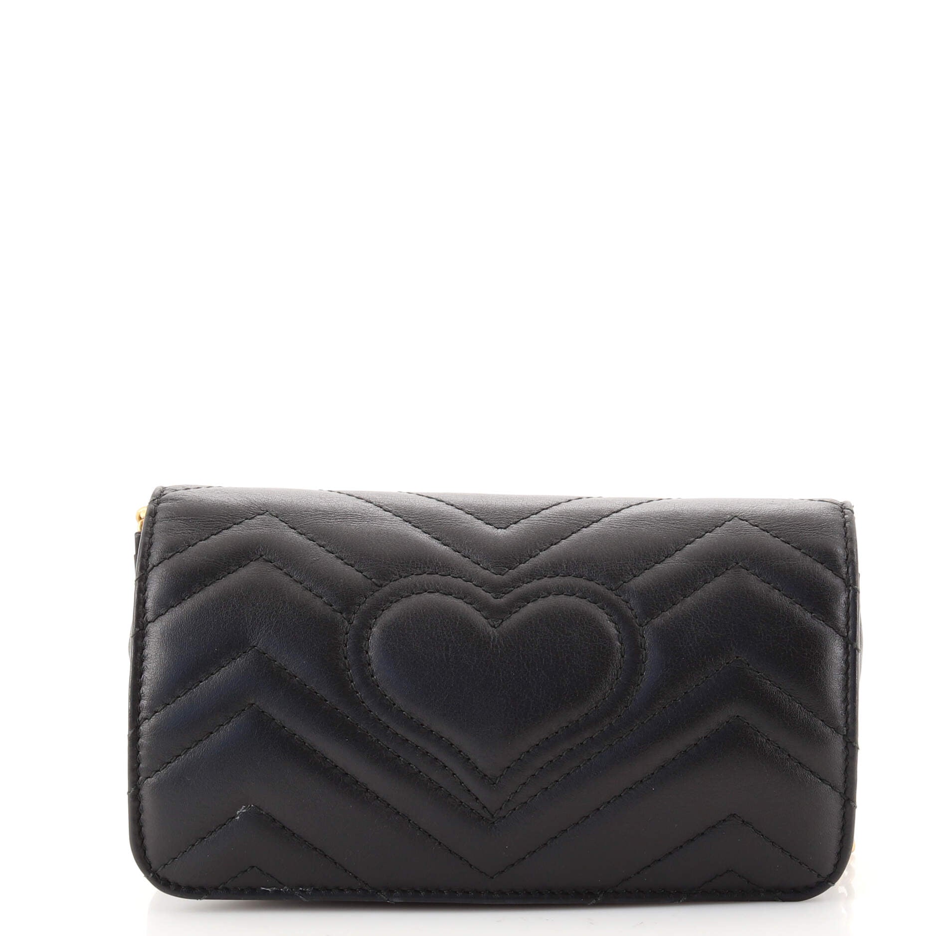 GG Marmont Chain Flap Bag Matelasse Leather Mini