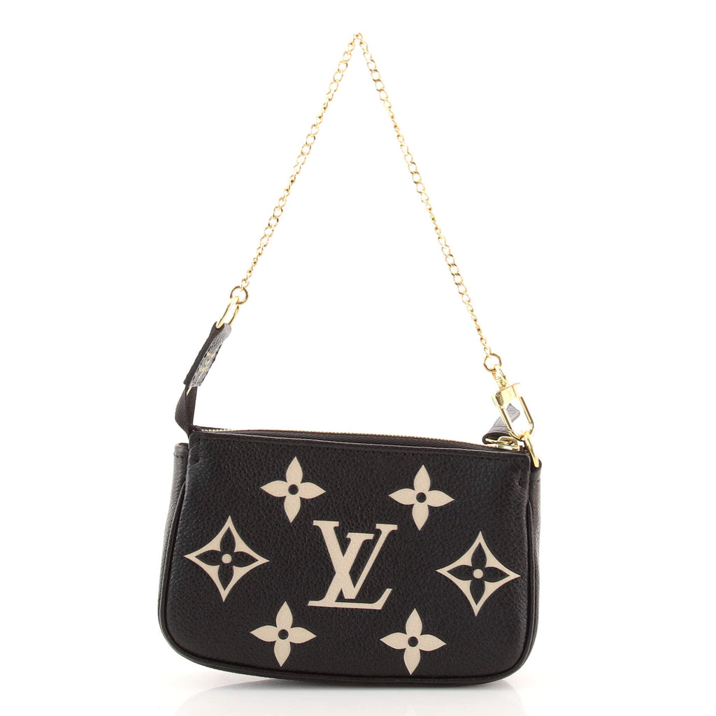 Pochette Accessoires Bicolor Monogram Empreinte Giant Mini