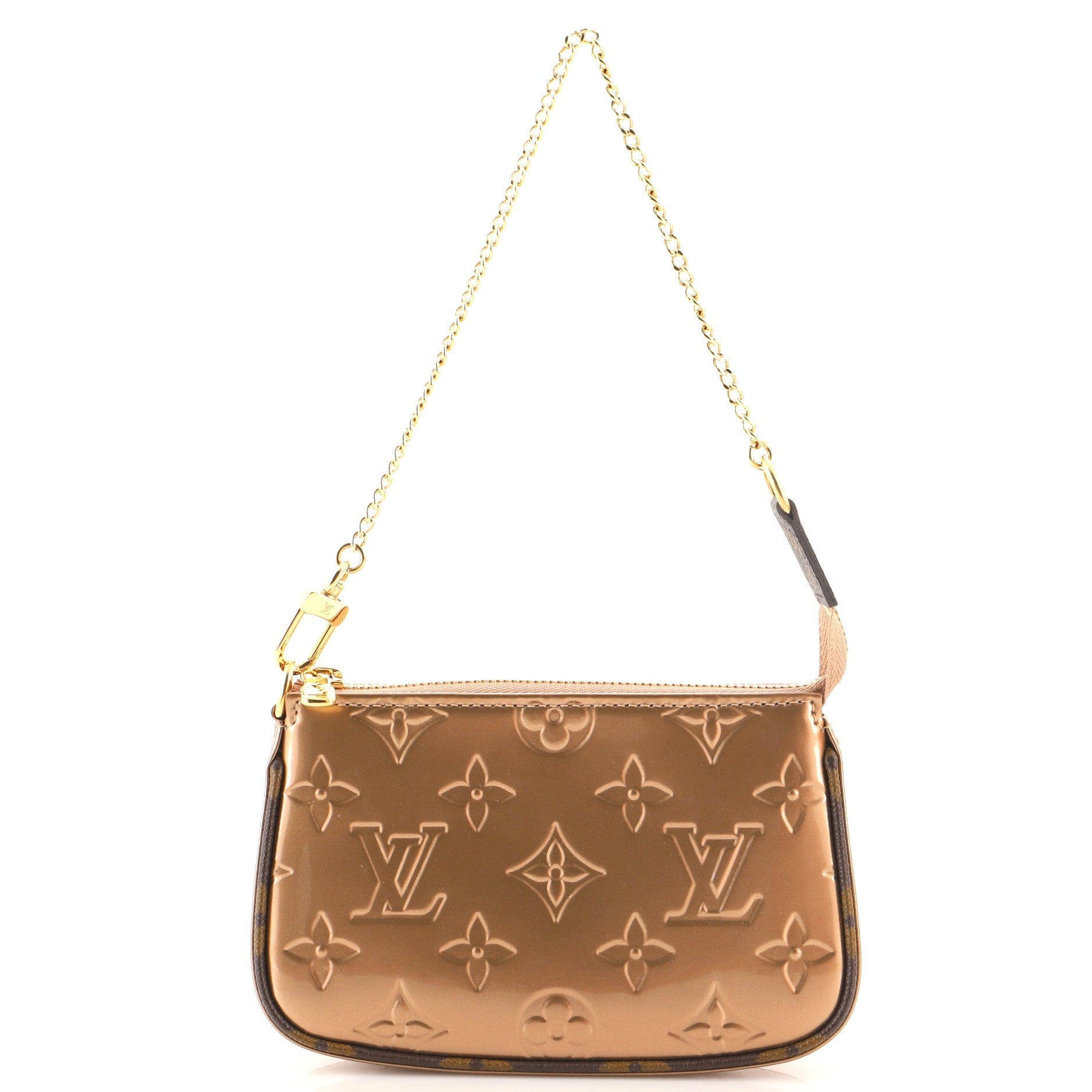 Pochette Accessoires Monogram Vernis with Monogram Canvas Mini
