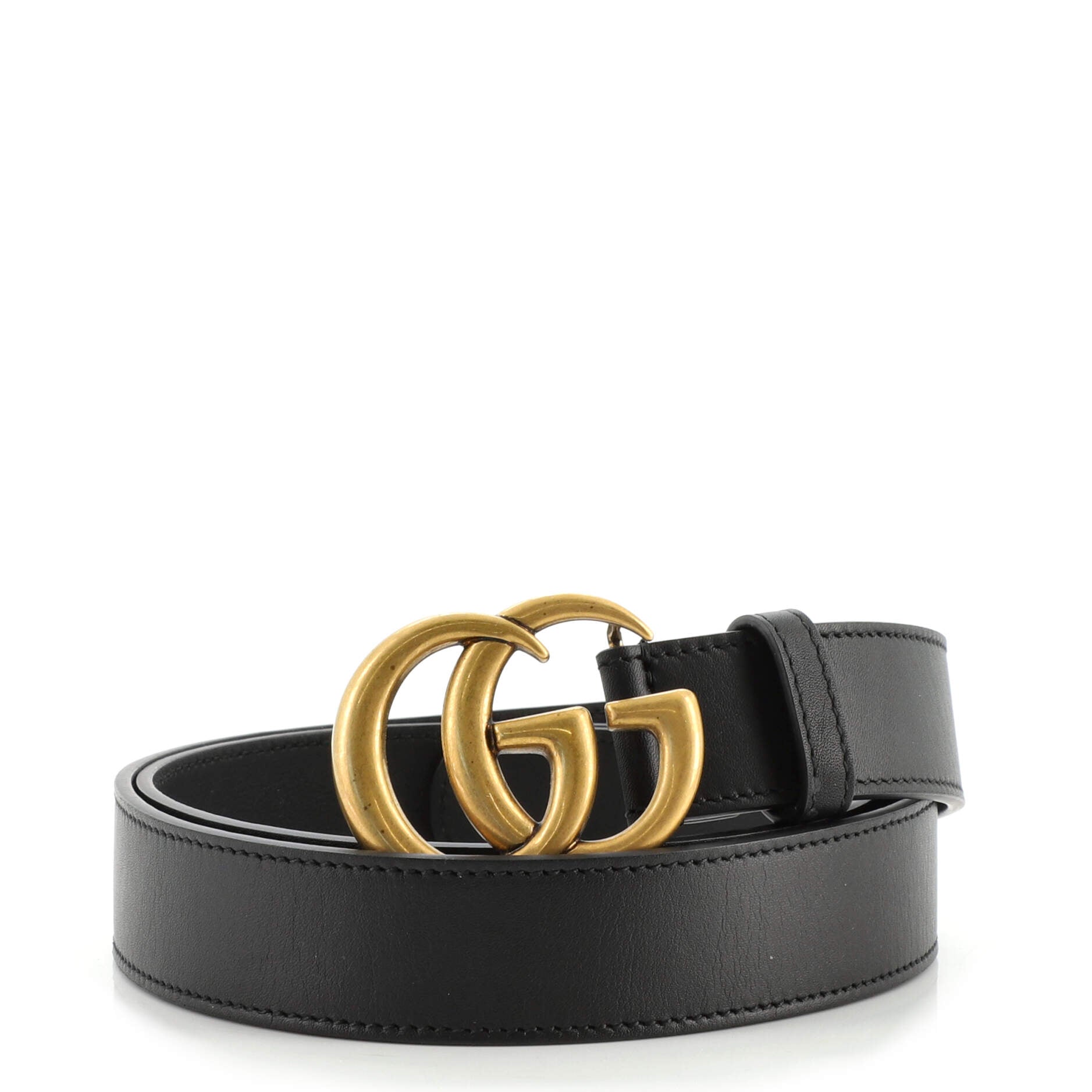 GG Marmont Belt Leather Wide 95