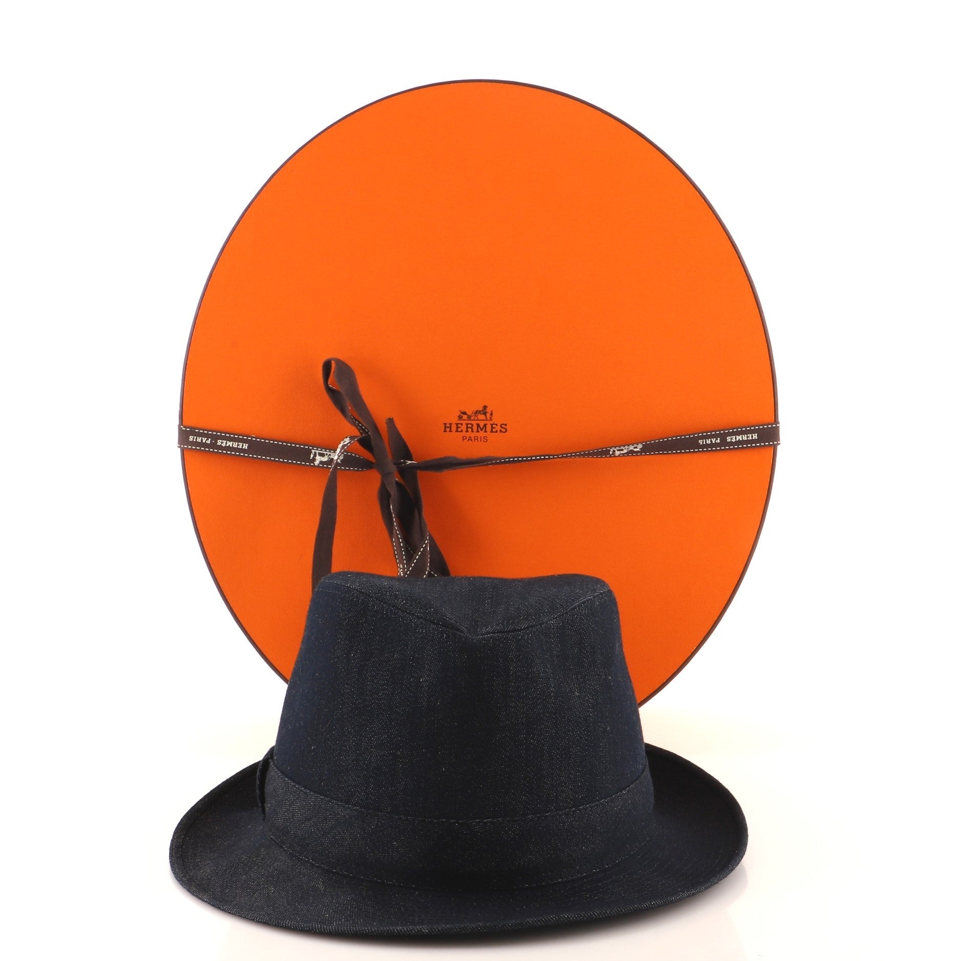 Fedora Hat Denim XXL
