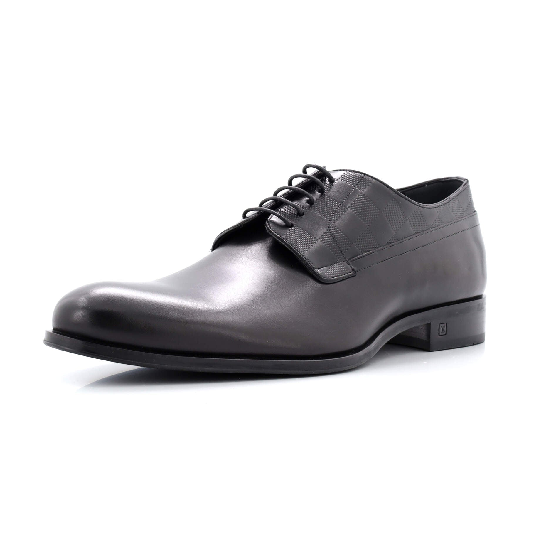 Men's Haussmann Derby Shoes Damier Infini Leather