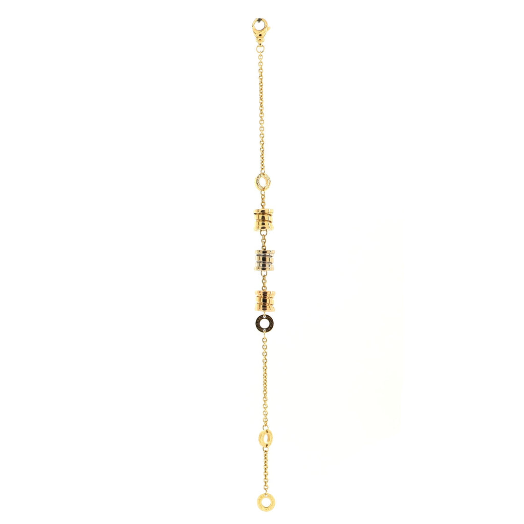 B.Zero1 Three Soft Bracelet 18K Tricolor Gold