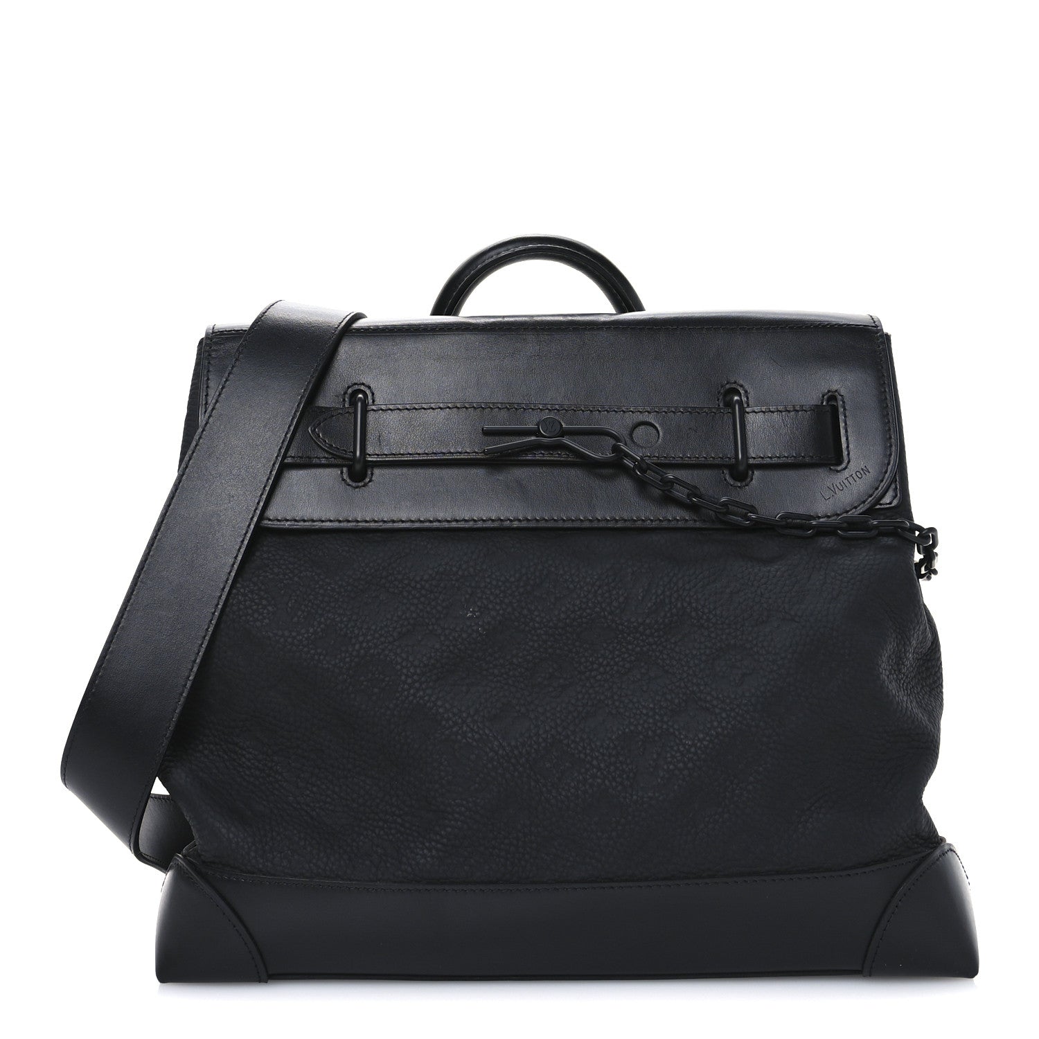 Taurillon Monogram Steamer PM Black