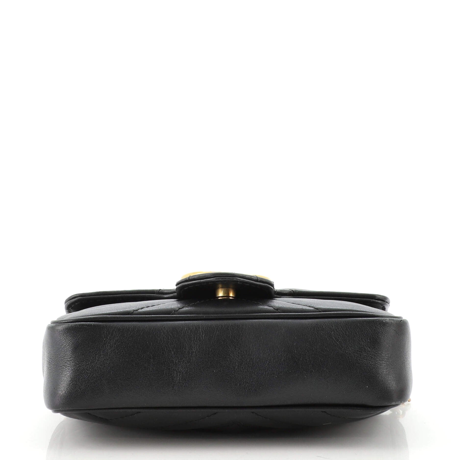 GG Marmont Flap Bag Matelasse Leather Super Mini