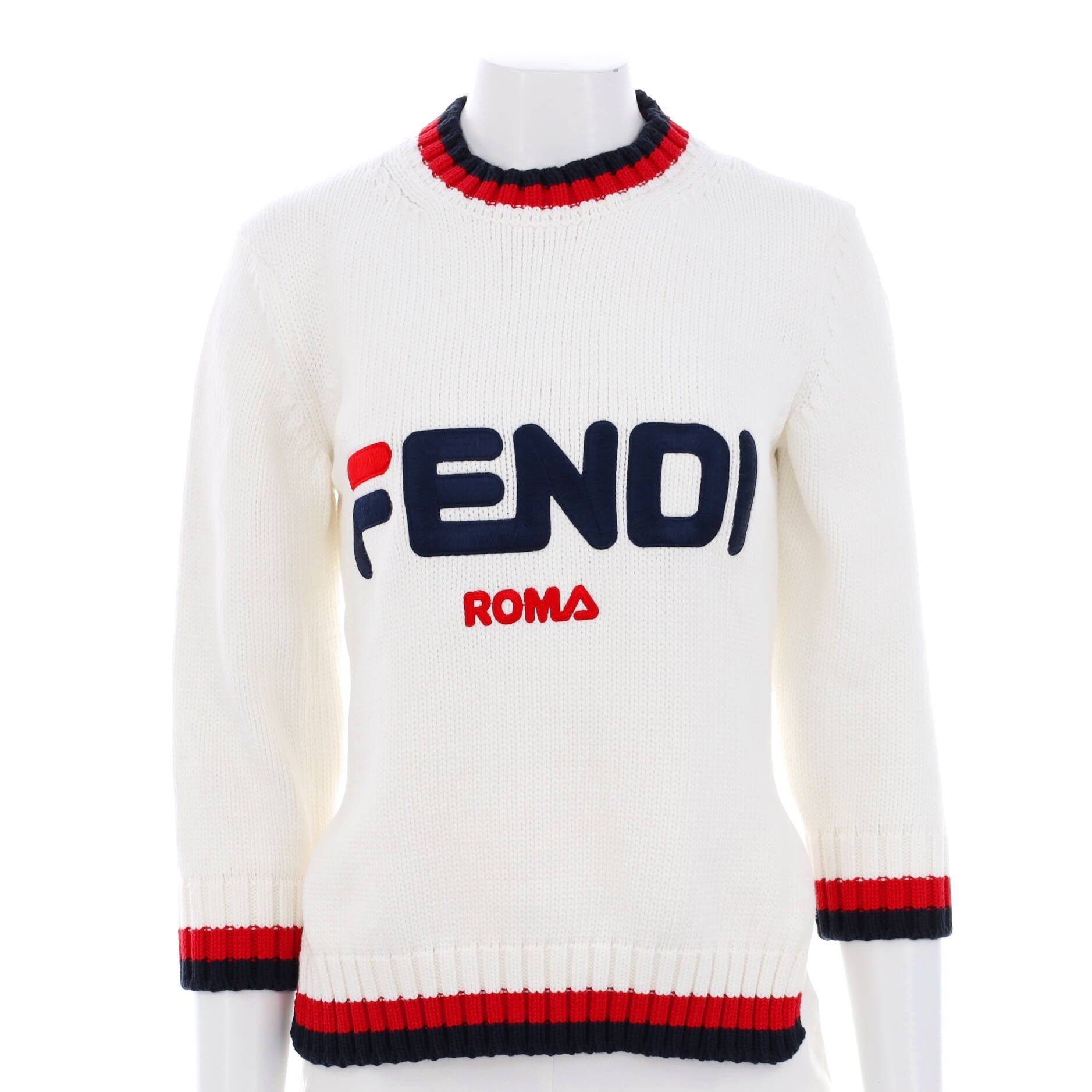 Women's Mania Logo Sweater Cotton with Applique